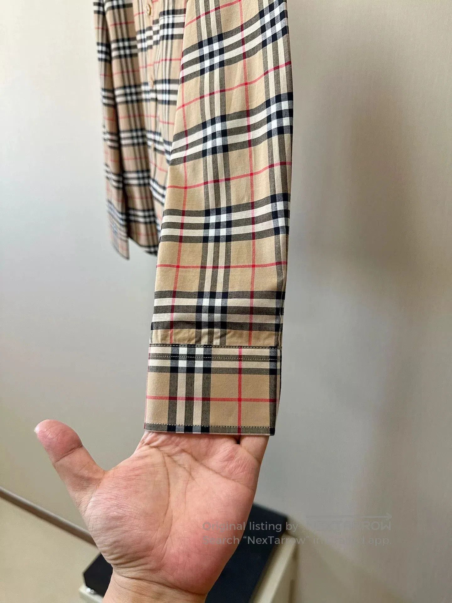 Burberry BURBERRY Check Slim Fit Shirt. Size US XL / EU 56 / 4 - 4 Thumbnail