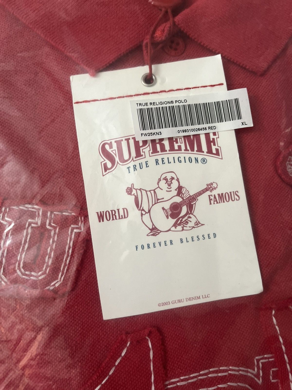 Supreme × True Religion Supreme True Religion Appliqué Polo Size US XL / EU 56 / 4 - 6 Thumbnail