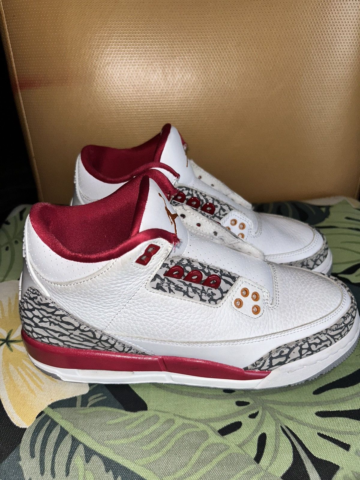 Jordan Brand Air Jordan 3 retro Cardinal Red Size US 6.5 / EU 39-40 - 3 Thumbnail