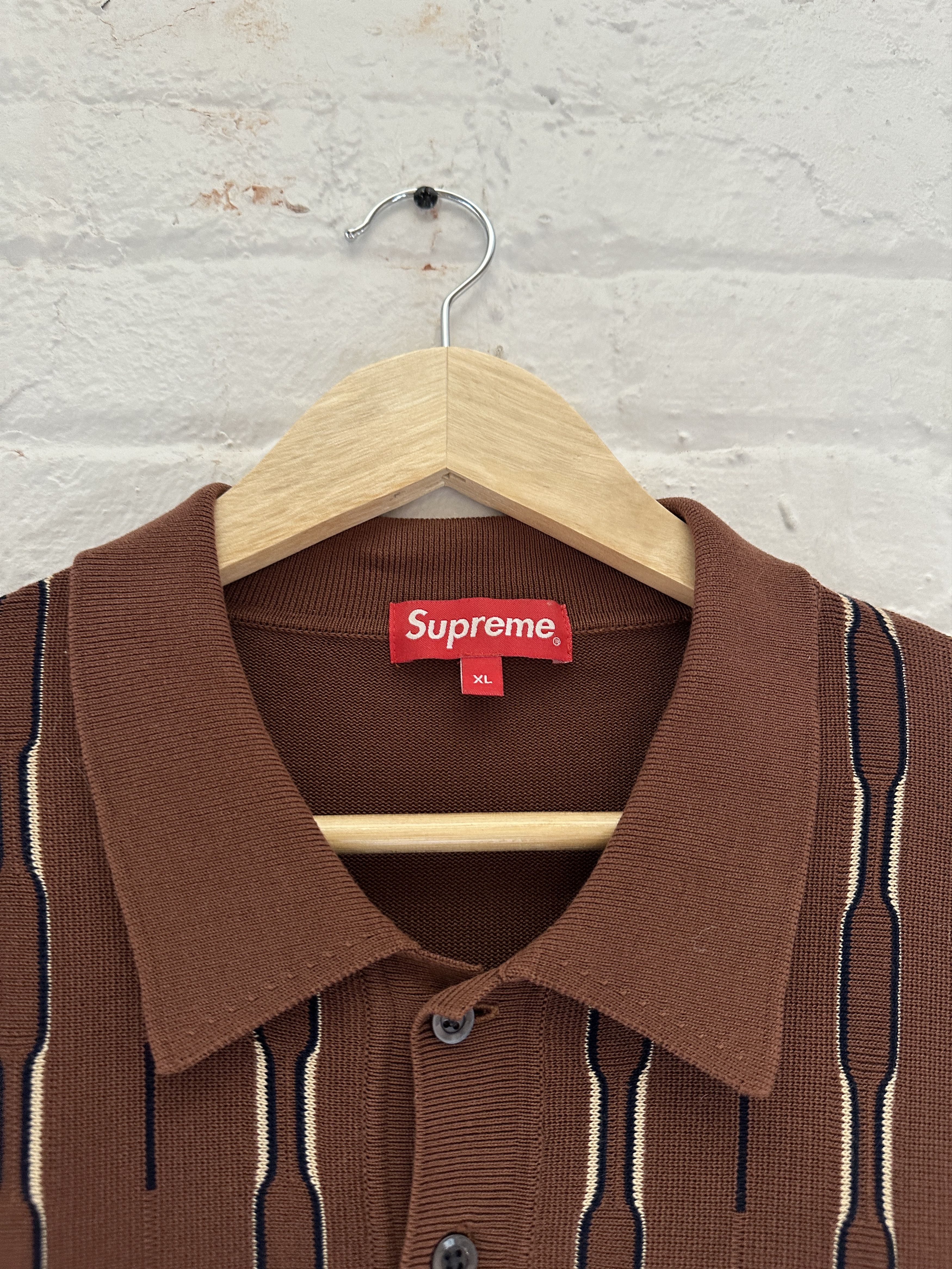 Supreme Supreme Knit Quarter Button Up Size US L / EU 52-54 / 3 - 2 Thumbnail