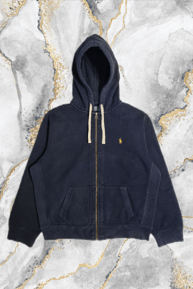 Polo Ralph Lauren × Vintage Vintage Polo Ralph Lauren Zip Hoodie Size US XL / EU 56 / 4 - 1 Thumbnail