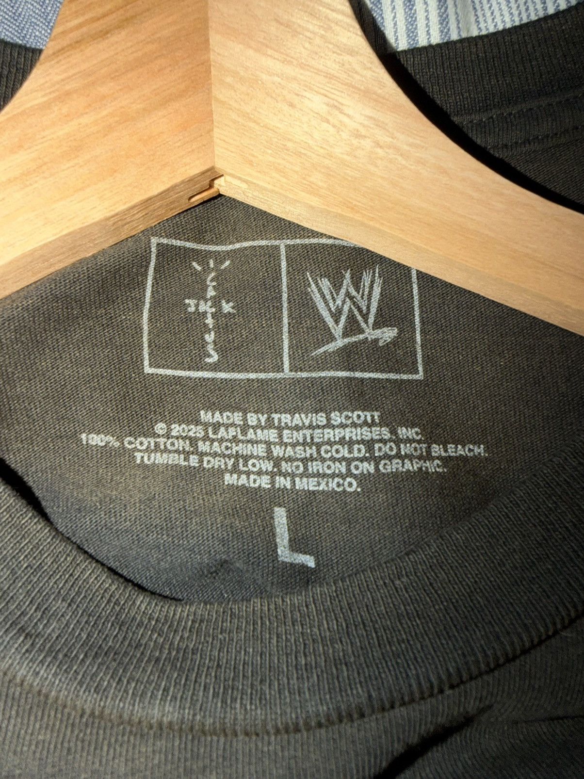 Travis Scott Travis Scott x WWE “DX” tee Size US L / EU 52-54 / 3 - 4 Thumbnail