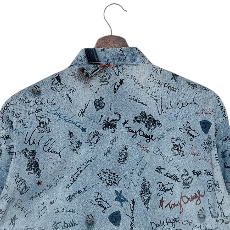 Just Cavalli × Vintage Vintage Brand Just Cavalli Full Print Shirt 2000s Size US L / EU 52-54 / 3 - 8 Thumbnail