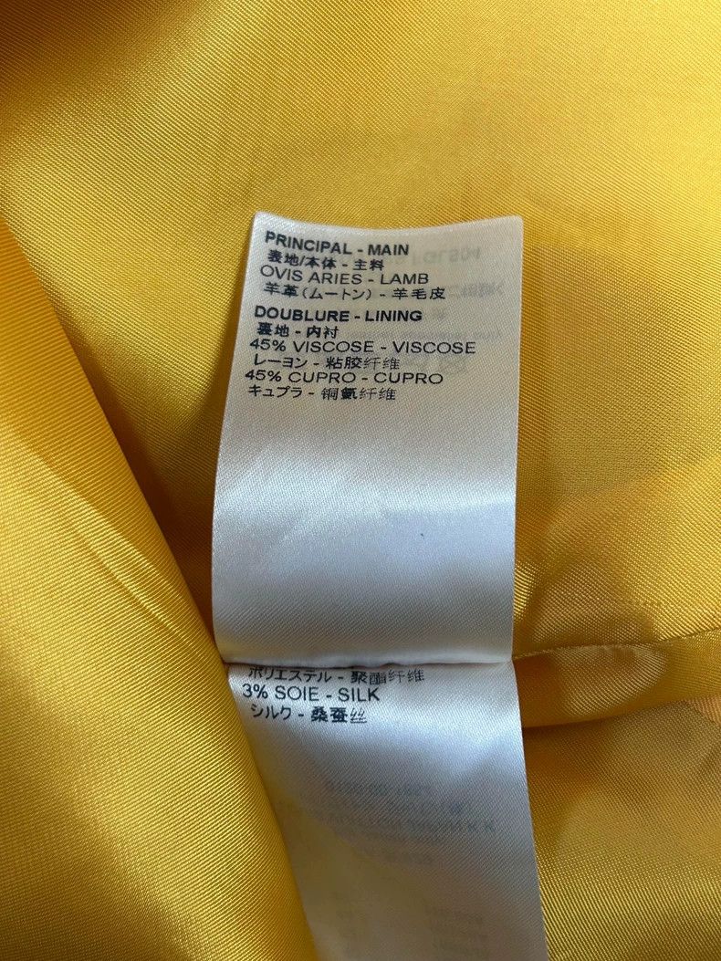 Louis Vuitton Louis Vuitton Bright orange monogram leather skirt 2502-Nex Size 33" - 6 Thumbnail