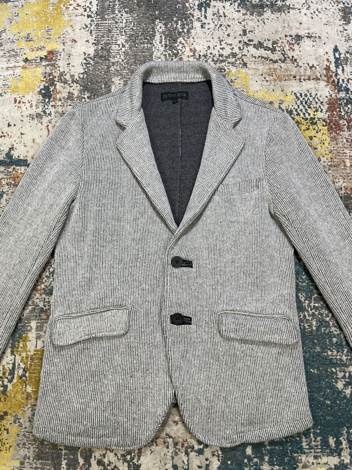 In The Attic In The Attic Made Knit Sweat Blazer Jacket Size US M / EU 48-50 / 2 - 4 Thumbnail