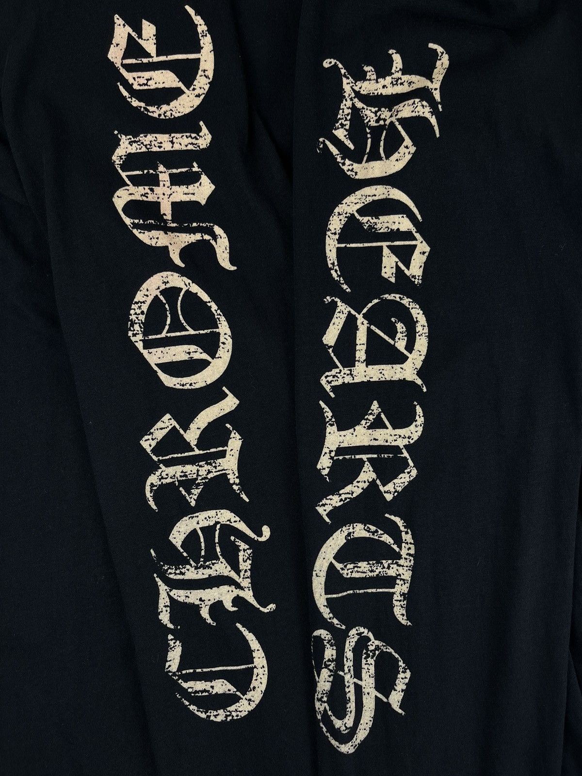 Chrome Hearts × Vintage Chrome Hearts Vintage Scroll Sleeve Logo Longsleeve Shirt Size US S / EU 44-46 / 1 - 4 Thumbnail