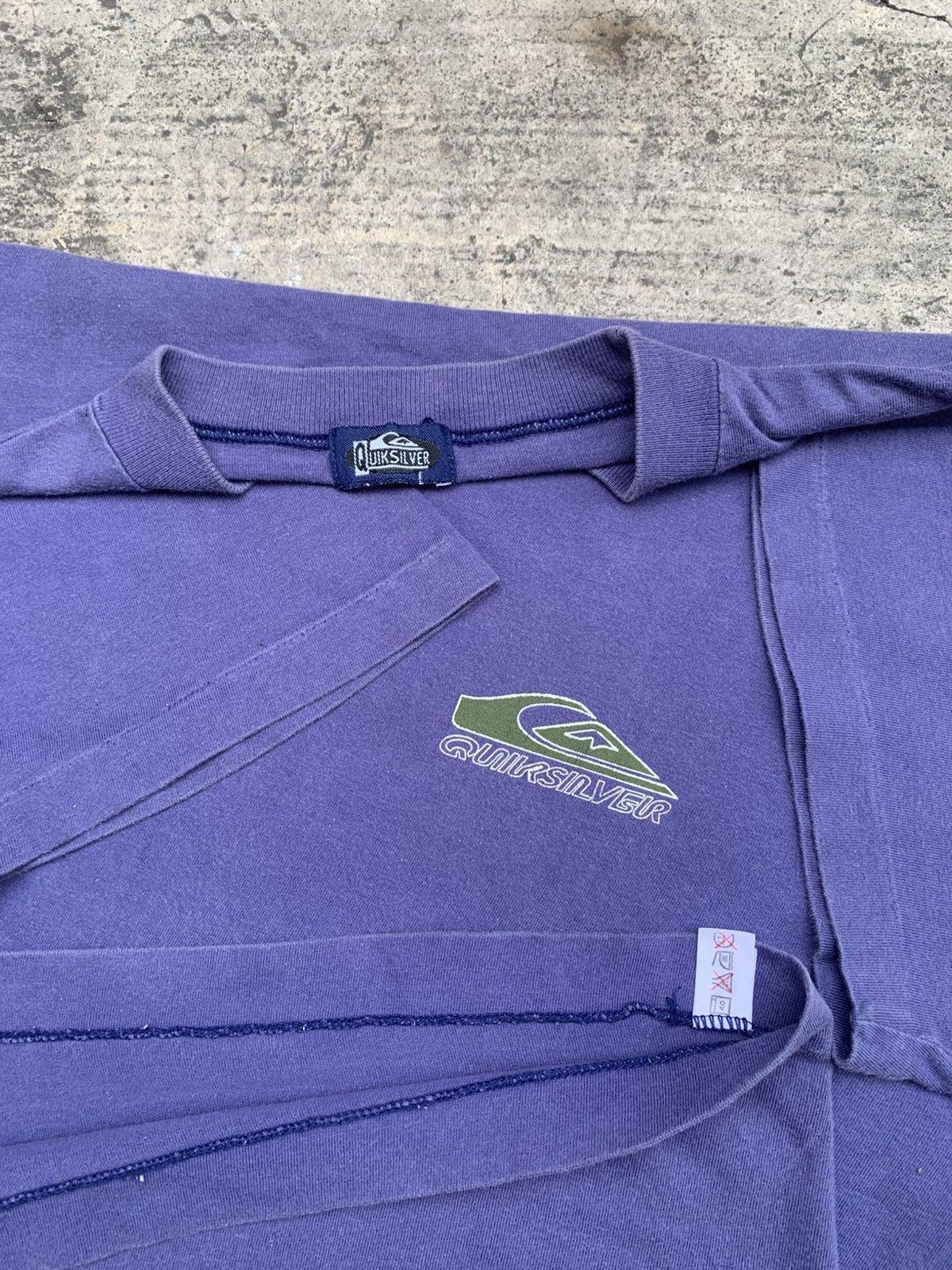 Quiksilver Vintage 90s Quiksilver T-shirt Size US L / EU 52-54 / 3 - 4 Thumbnail