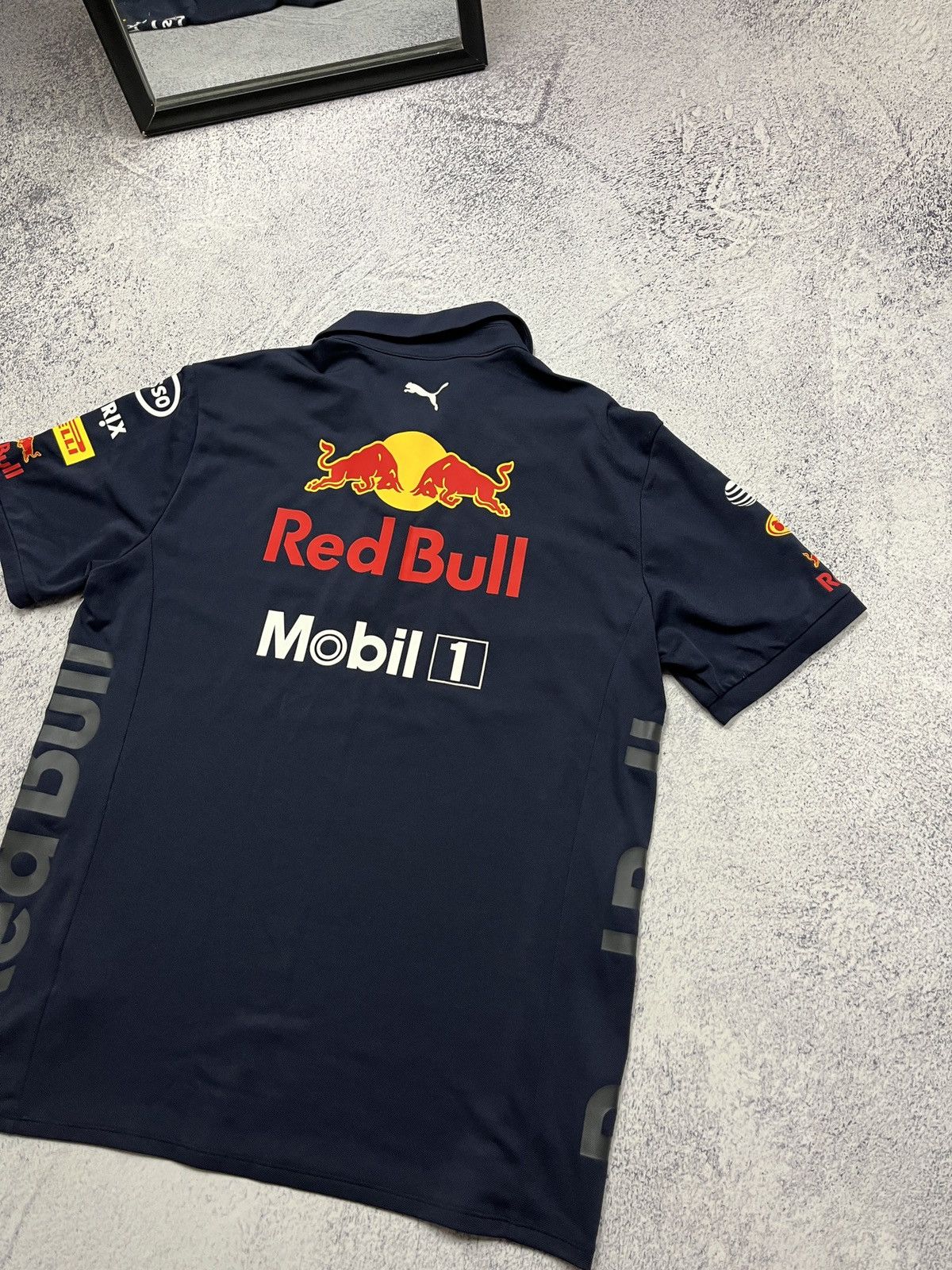 Puma × Red Bull Puma Red Bull Aston Martin Formula 1 Racing Polo T-Shirt Size US M / EU 48-50 / 2 - 12 Thumbnail