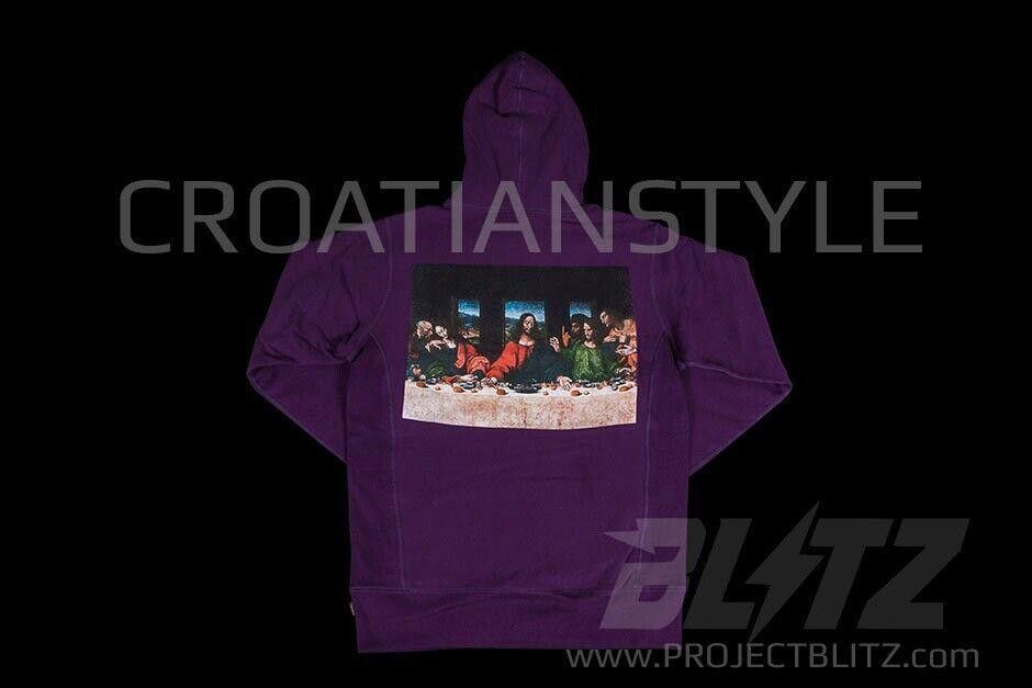 Supreme FW12 SUPREME LAST SUPPER PULLOVER HOODED SWEATSHIRT HOODIE M Size US M / EU 48-50 / 2 - 2 Thumbnail