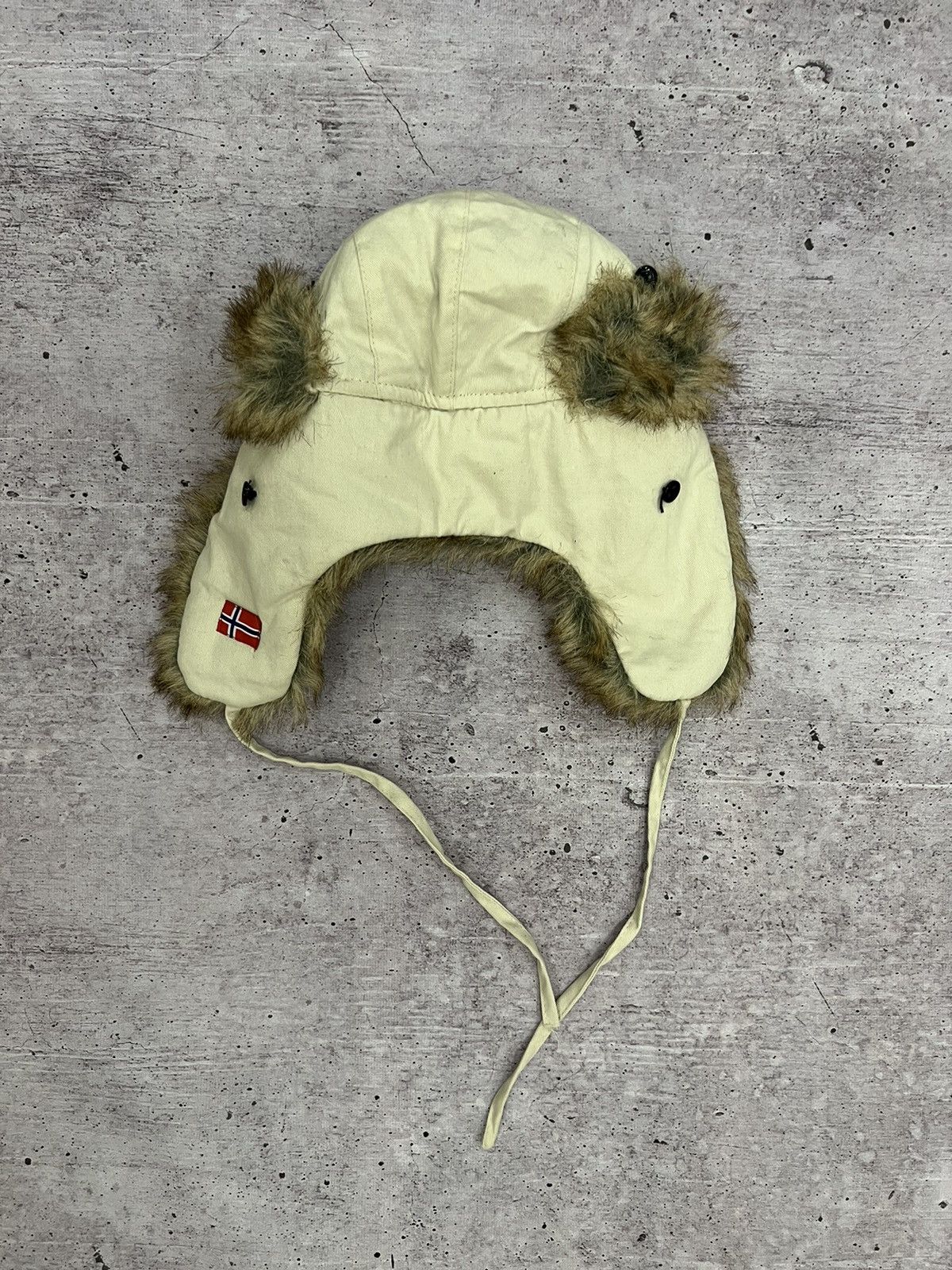 Japanese Brand Vintage Norway Fuzzy Ushanka Hat 90s Size ONE SIZE - 2 Thumbnail