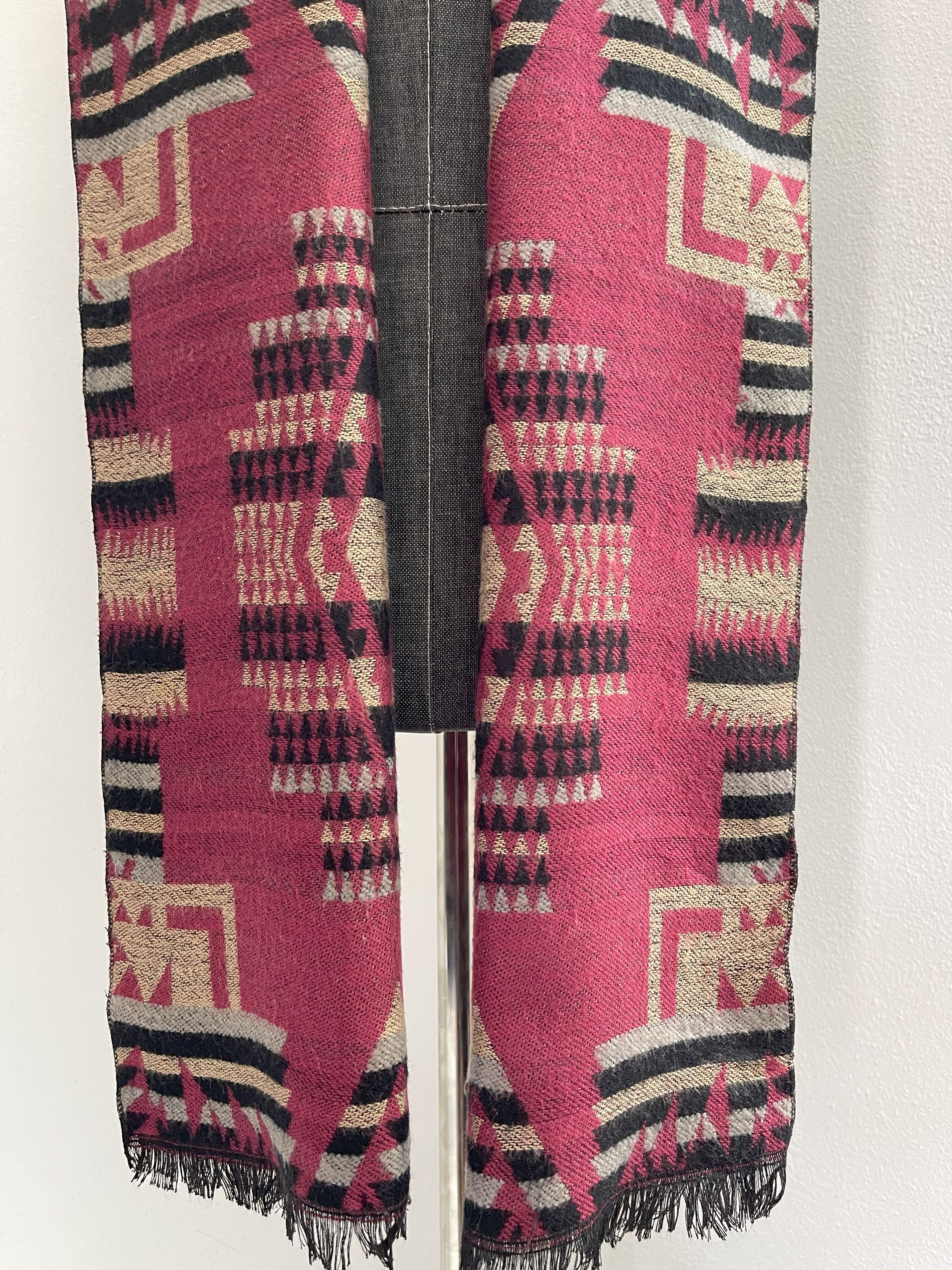 Vintage Vintage Navajo Design Scarf / Muffler - 6098 Size ONE SIZE - 6 Thumbnail