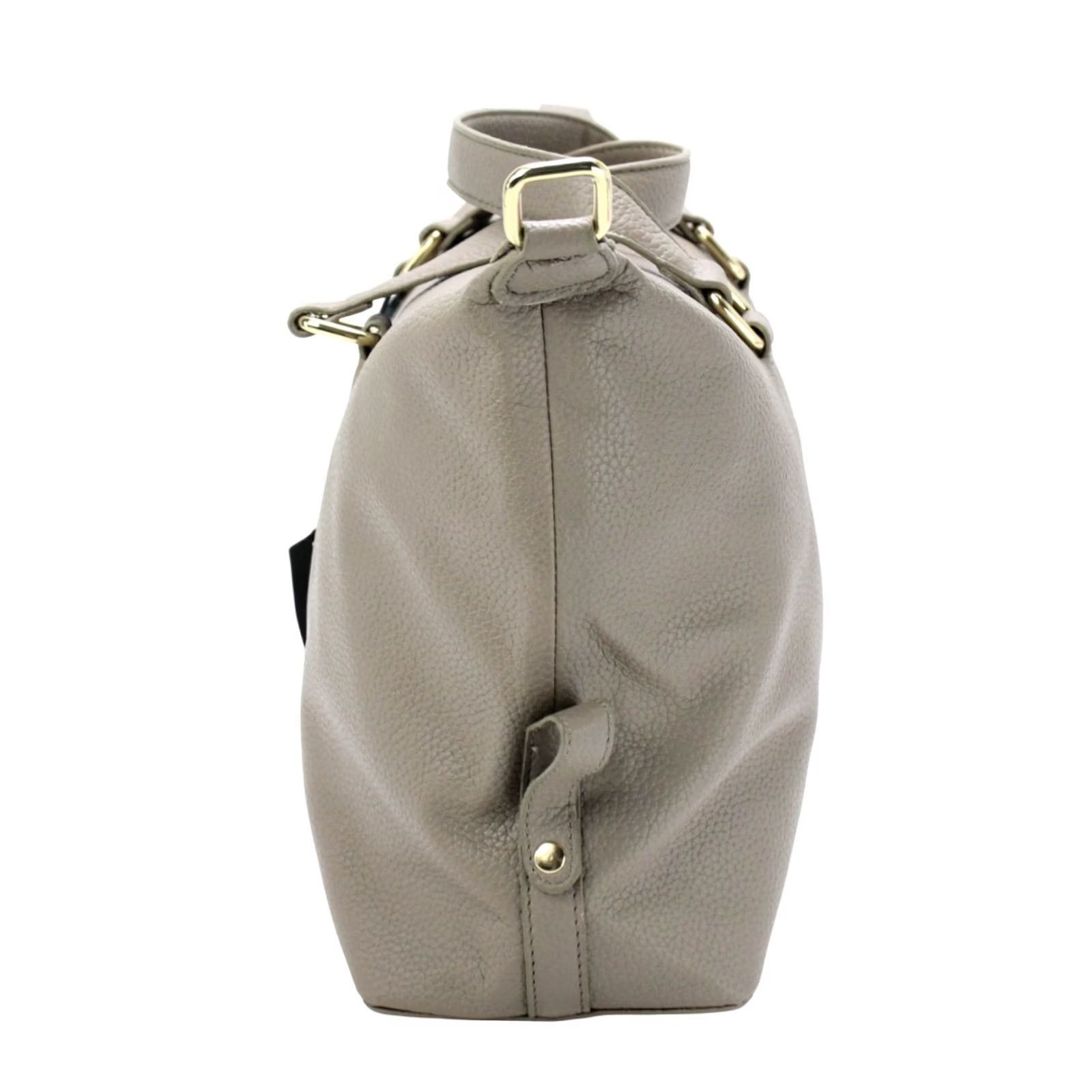 Vintage Francesco Biasia Bag Women's ONE SIZE Grey Zipper Detachable Strap Bag Size ONE SIZE - 6 Thumbnail
