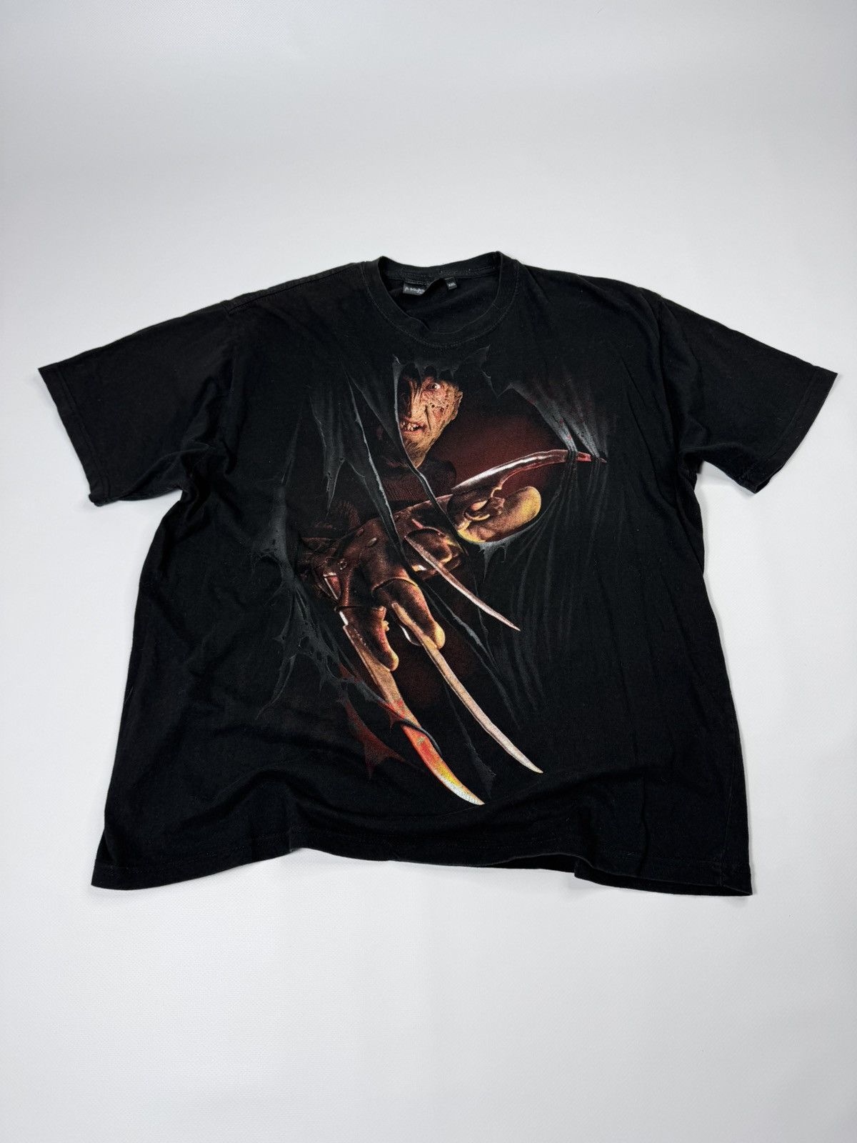 Vintage A Nightmare on Elm. Street Freddie Krueger T-Shirt Tee Size US XXL / EU 58 / 5 - 1 Thumbnail