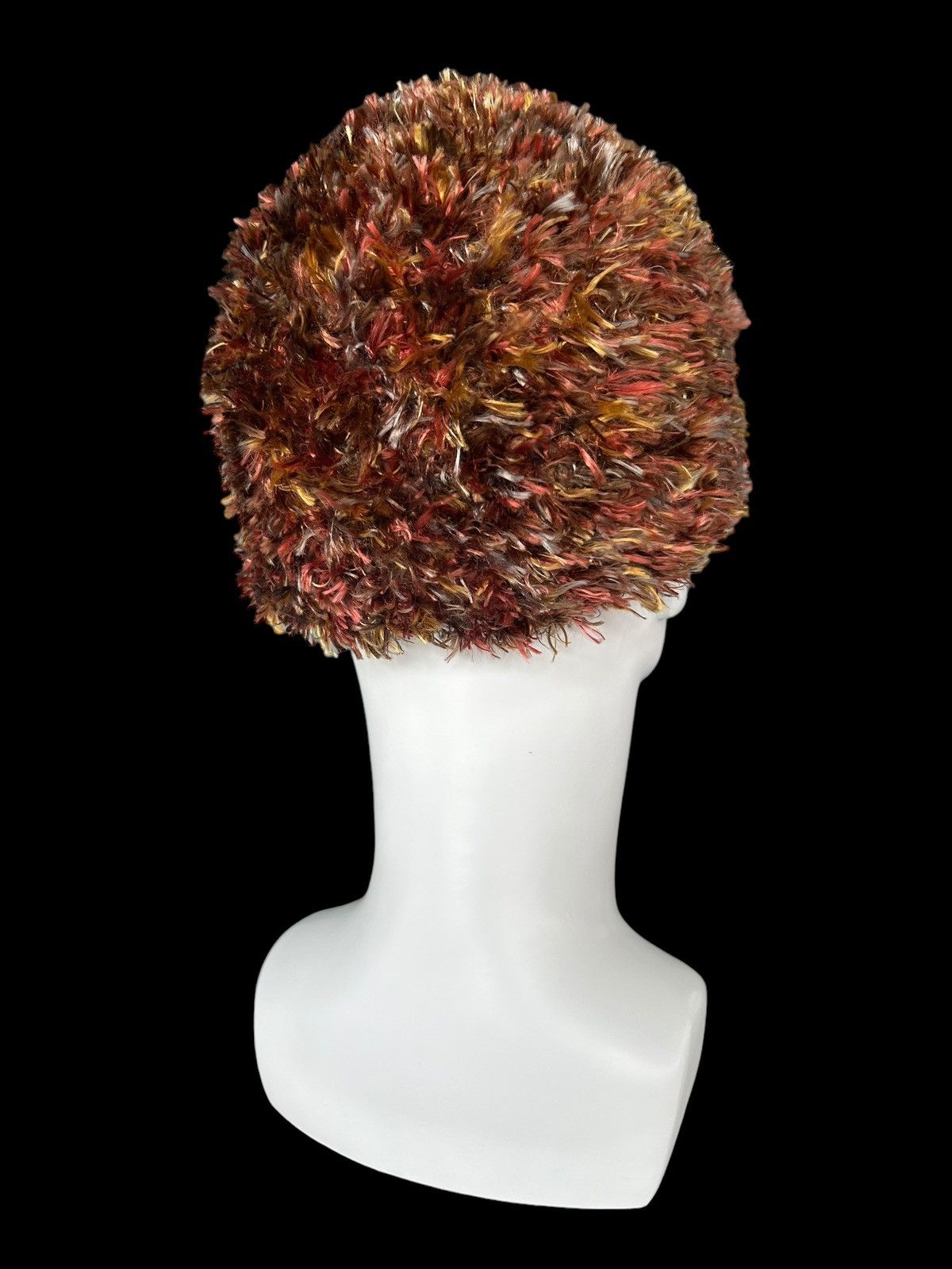 Japanese Brand × Kapital × Vintage Japanese Style Mohawk Mohair fur Beanie Hats Size ONE SIZE - 3 Thumbnail