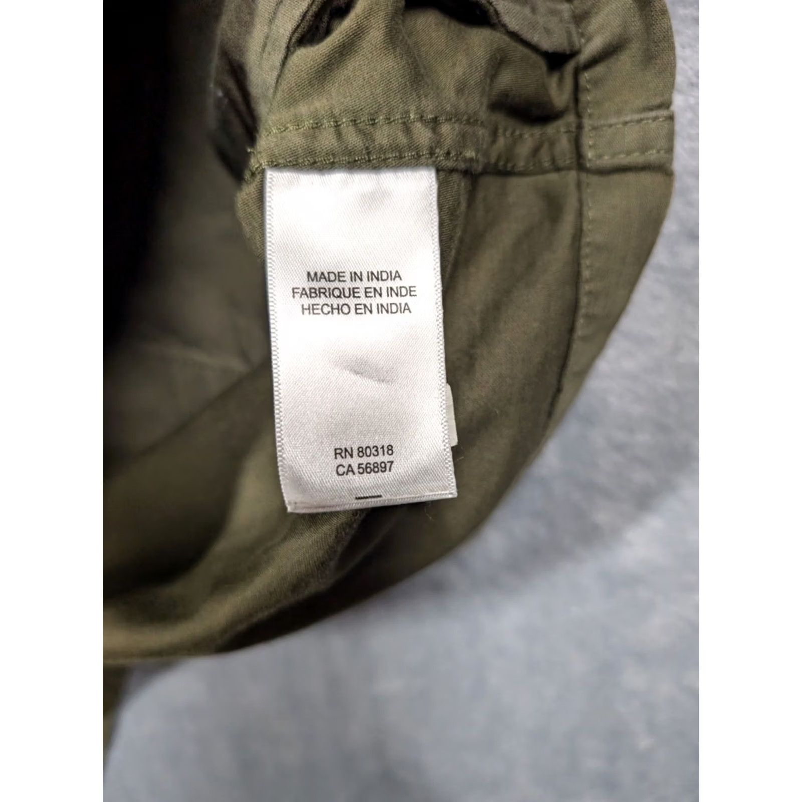 Lucky Brand Lucky Brand Jacket Mens Small Green Cotton Military Coat Field Chore Barn Shirt? Size US S / EU 44-46 / 1 - 6 Thumbnail
