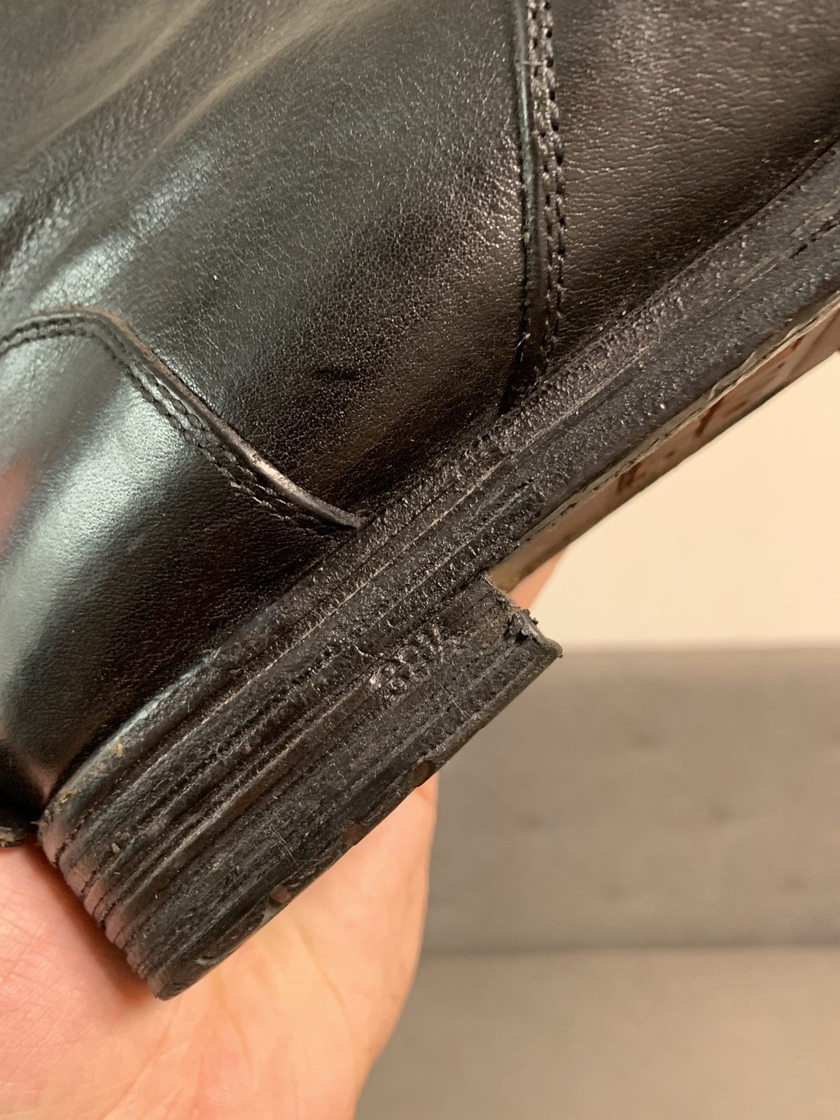 MoMA Moma Black Leather Avantgarde Boots Size US 8.5 / IT 38.5 - 4 Thumbnail