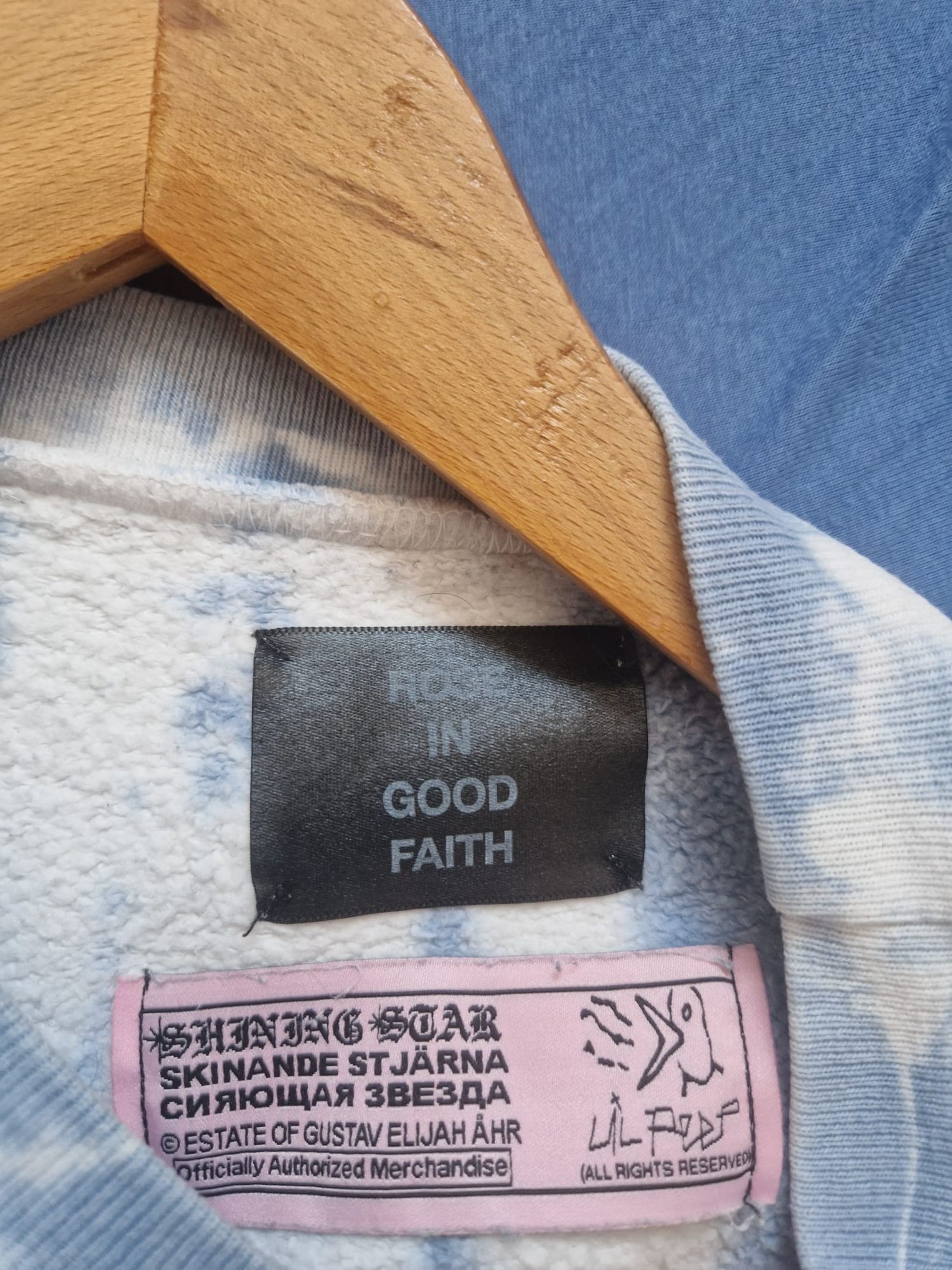 ROSE IN GOOD FAITH Rose In Good Faith X Lil Peep IDGAF Size US M / EU 48-50 / 2 - 3 Thumbnail