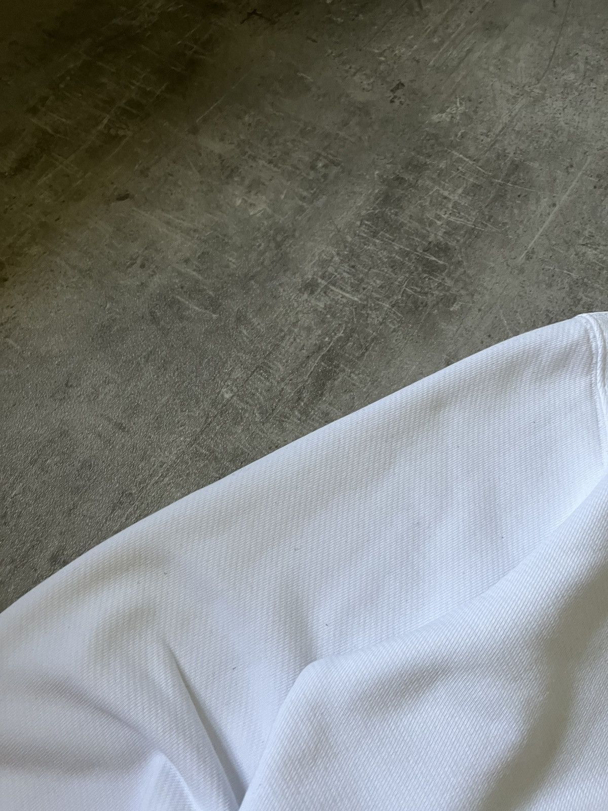 Maison Margiela Maison Margiela A/W 20 upside down oversized white hoodie Size US L / EU 52-54 / 3 - 7 Thumbnail