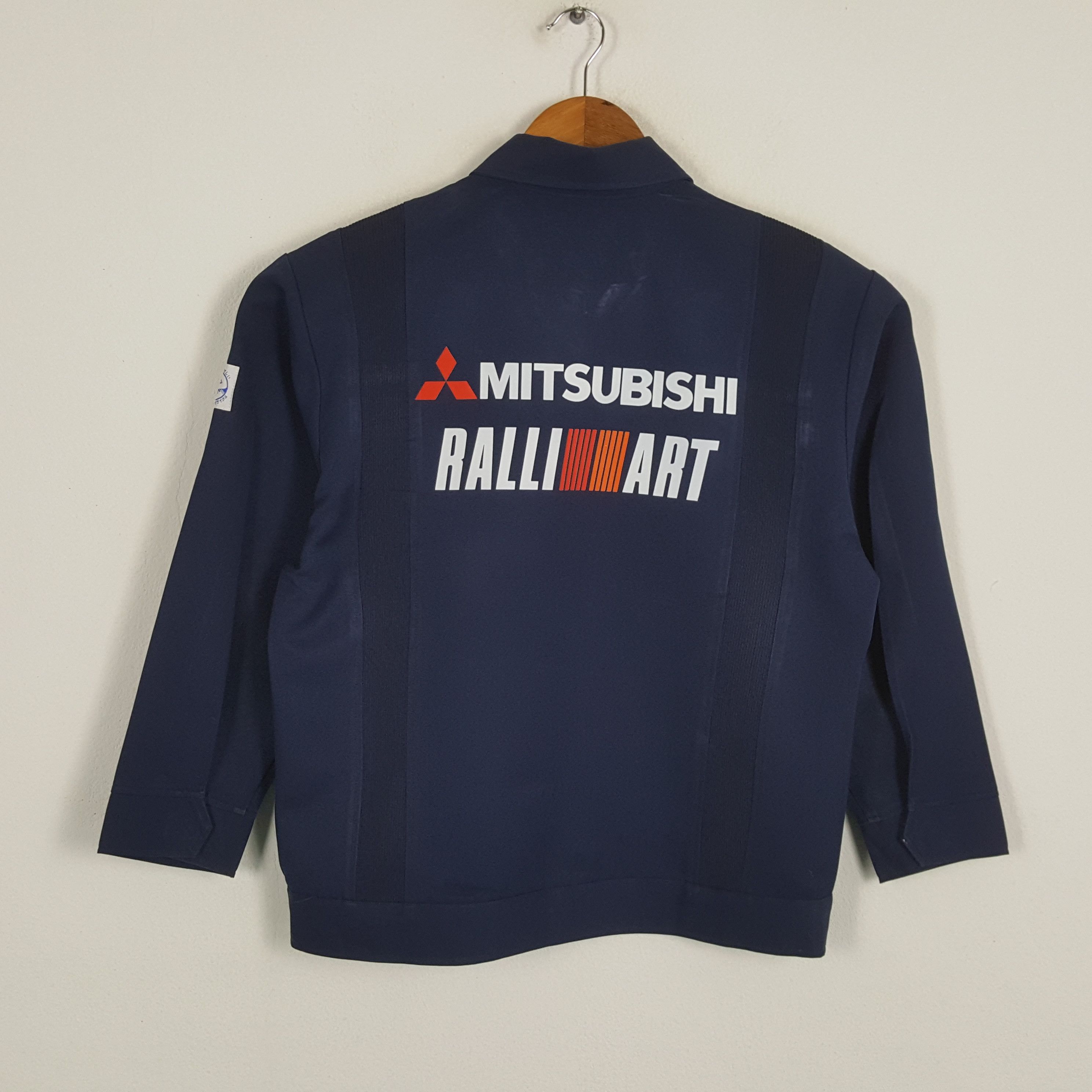 Japanese Brand × Rainbow × Vintage Vintage MITSUBISHI RALLI ART Japanese Racing Custom Jacket Size US M / EU 48-50 / 2 - 1 Thumbnail