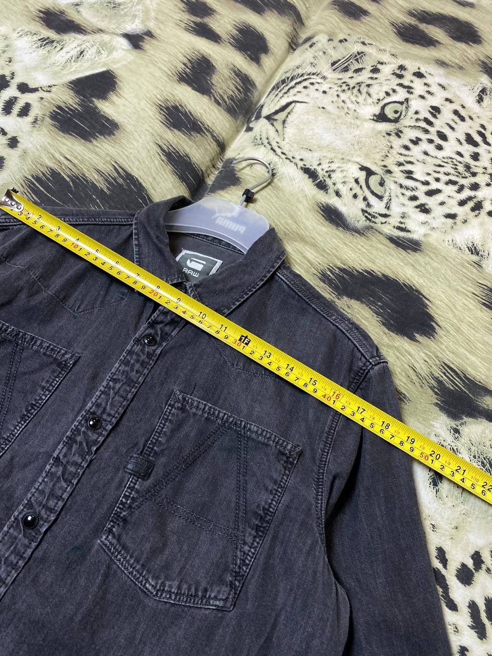 G-Star Shirt Button-up Long Sleeve Logo Size US L / EU 52-54 / 3 - 12 Thumbnail