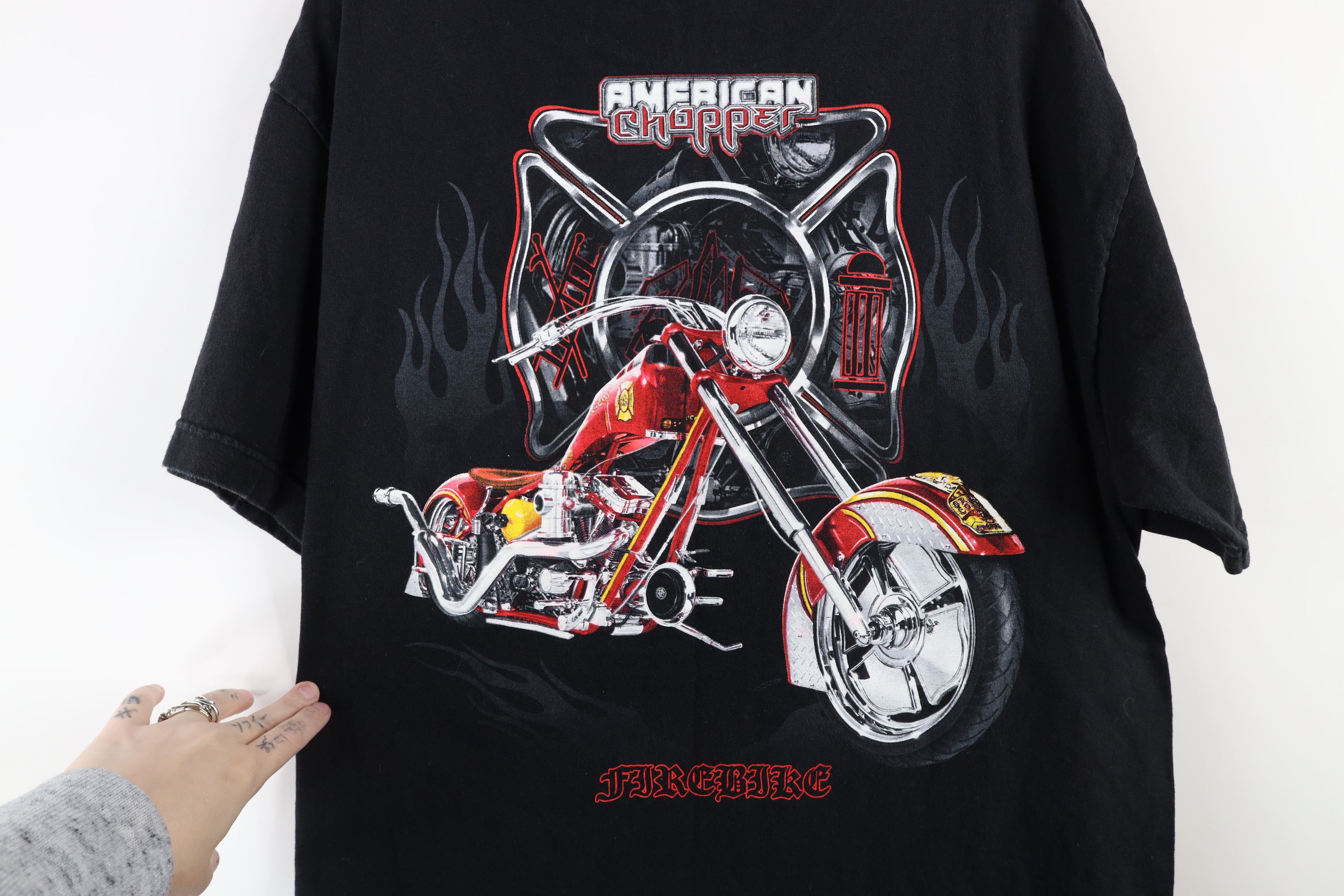 Vintage Vintage Y2K 2004 American Chopper Bike Motorcycle T-Shirt Size US L / EU 52-54 / 3 - 10 Thumbnail