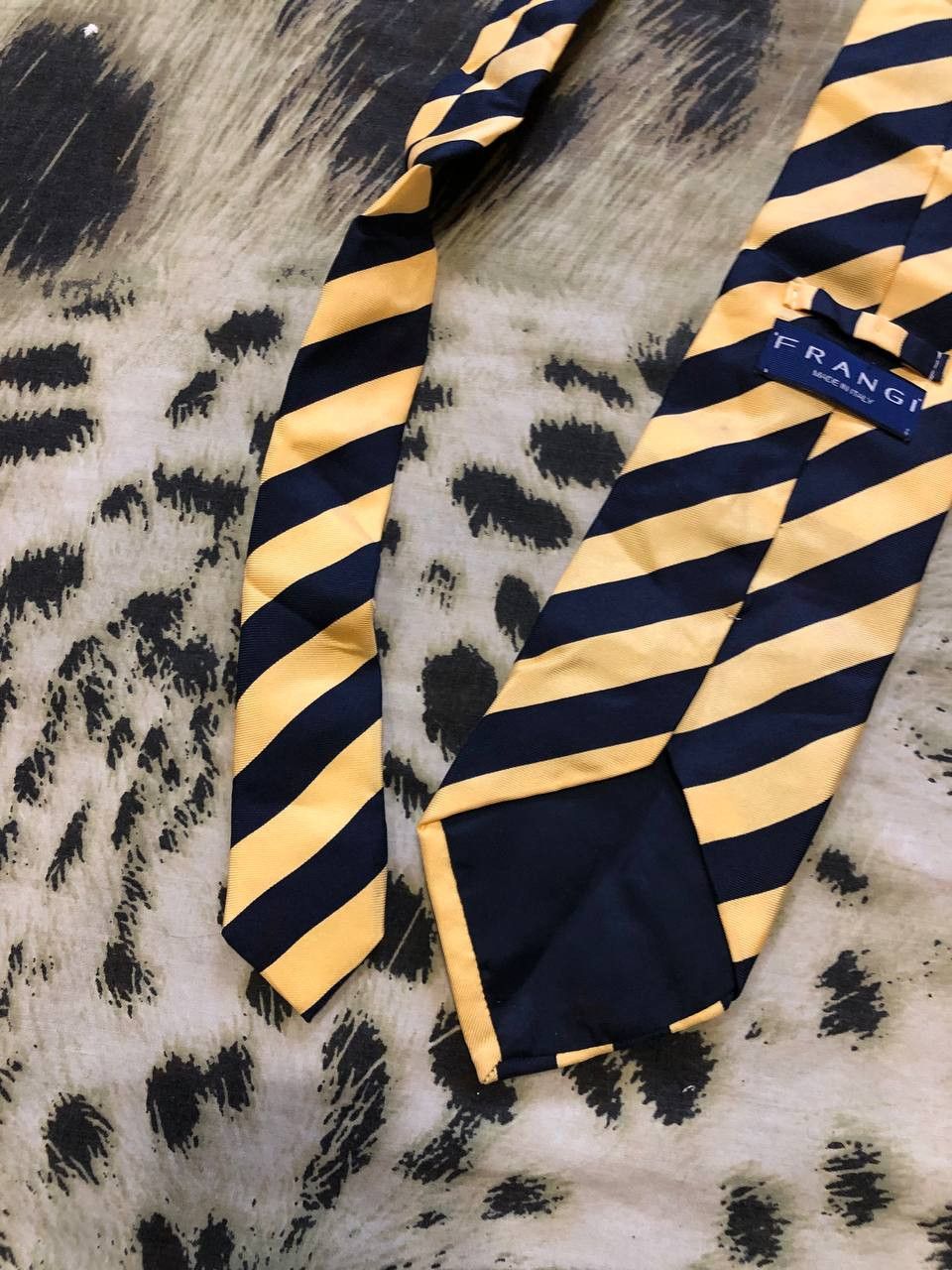 Vintage Vintage Frangi Striped Classic Tie Size ONE SIZE - 8 Thumbnail
