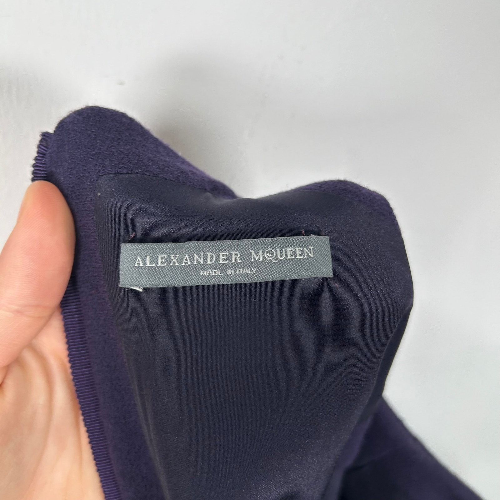 Alexander McQueen Alexander McQueen Purple 4-Zip Dress Size 42 Size M / US 6-8 / IT 42-44 - 5 Thumbnail