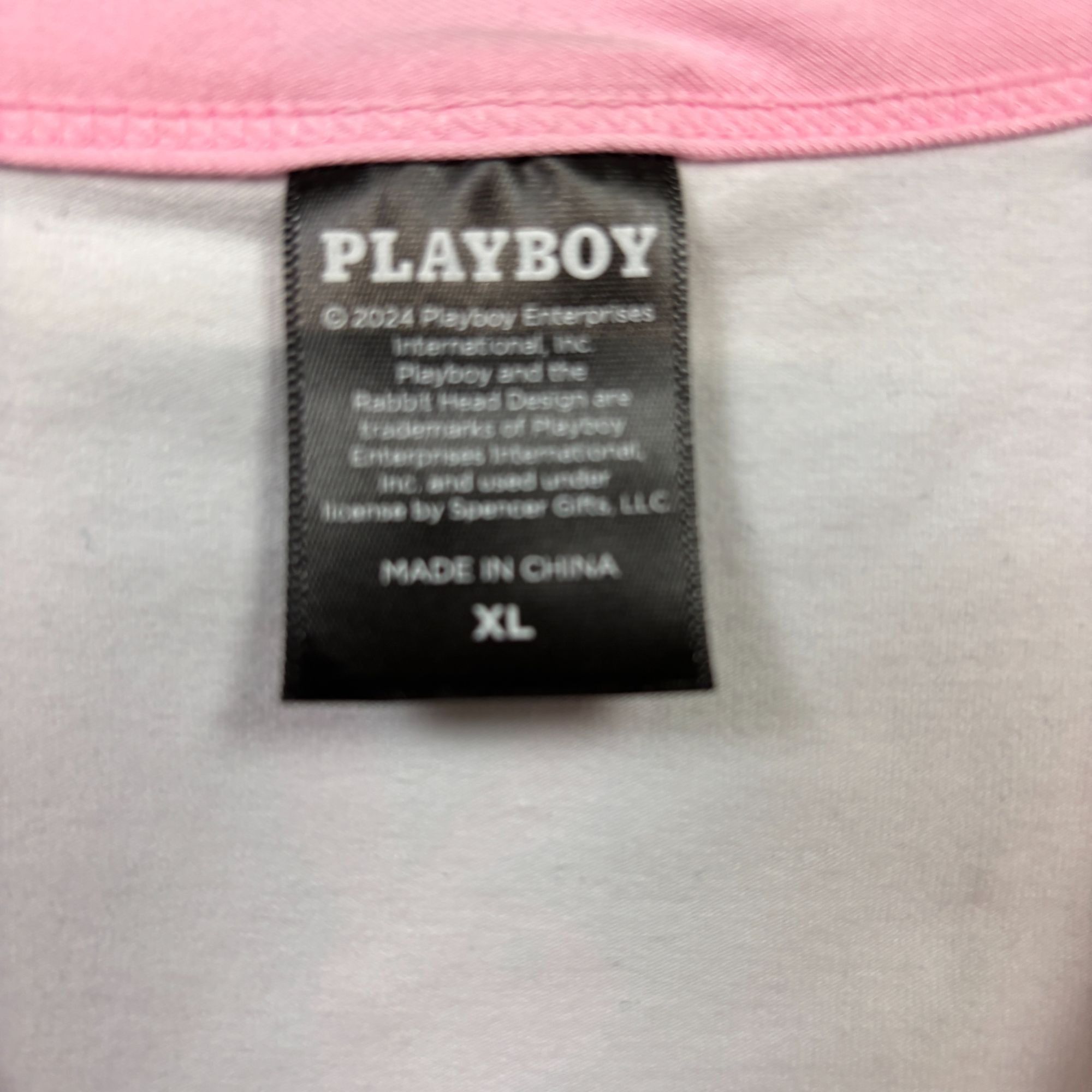 Playboy Playboy Enterprise Logo Baseball Crop Tee XL Size XL / US 12-14 / IT 48-50 - 4 Thumbnail