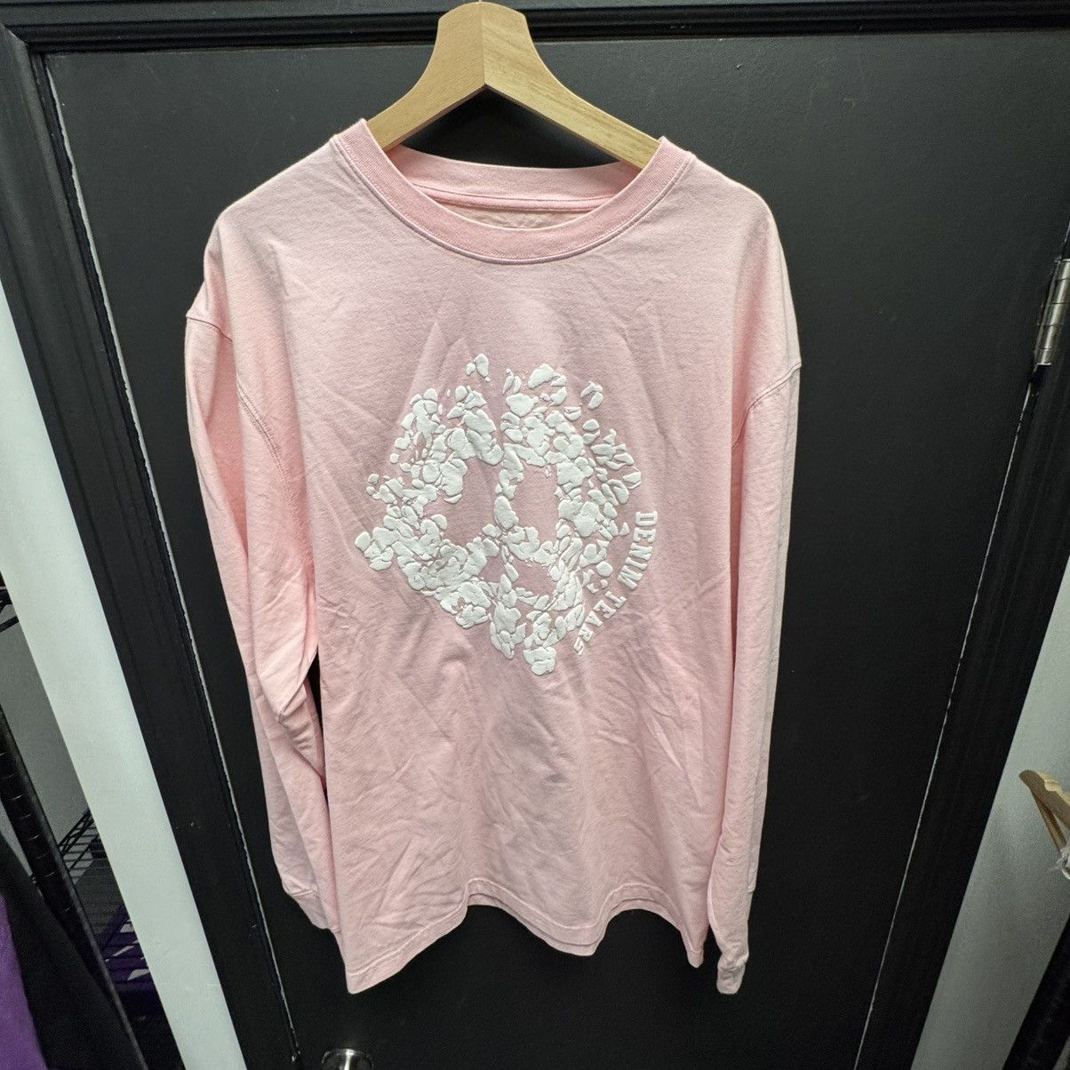 DENIM TEARS Denim Tears Peace Wreath Long Sleeve Tee Pink