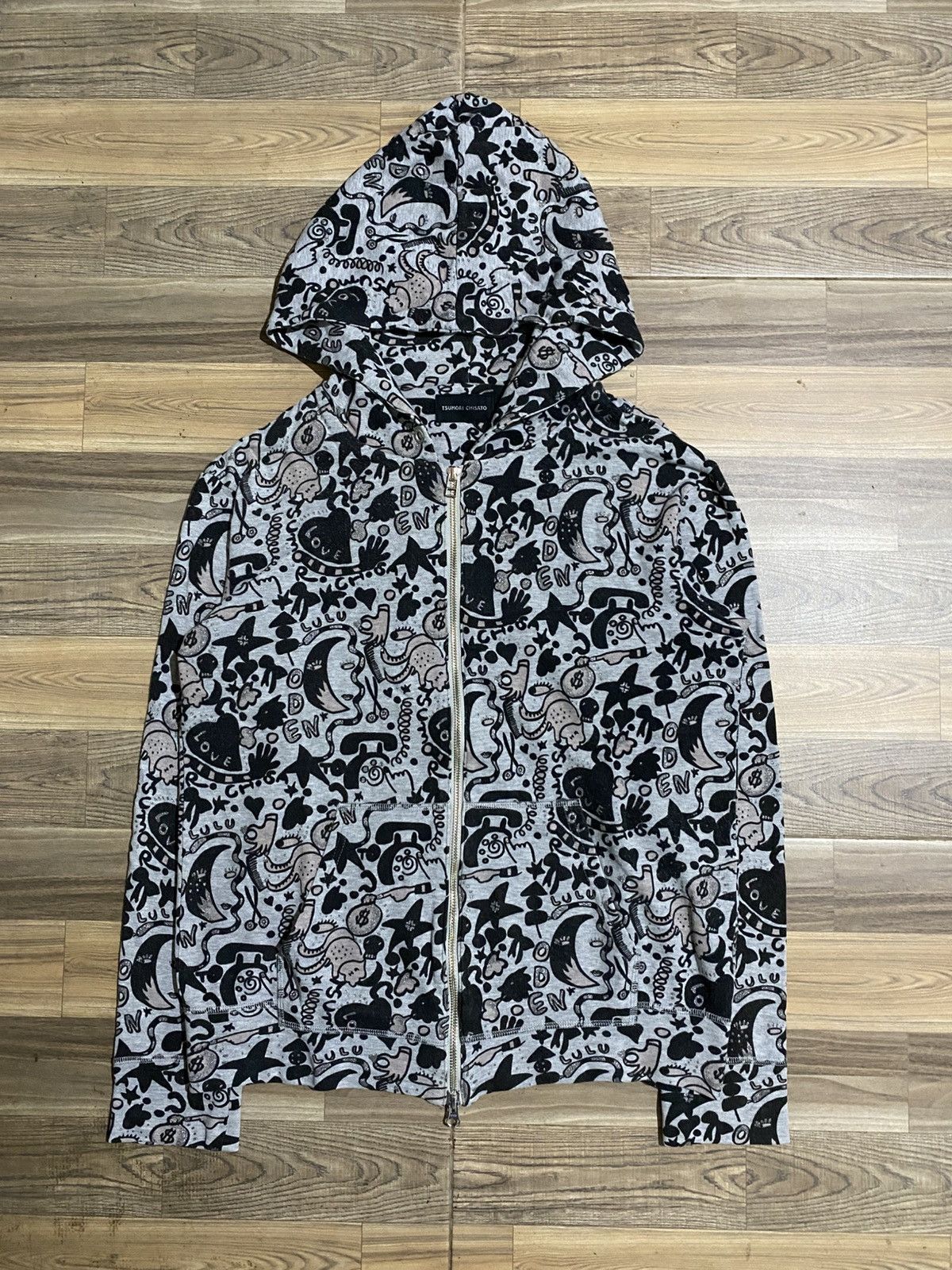 Tsumori Chisato TSUMORI CHISATO ZIPPER HOODIES Size US S / EU 44-46 / 1 - 1 Thumbnail