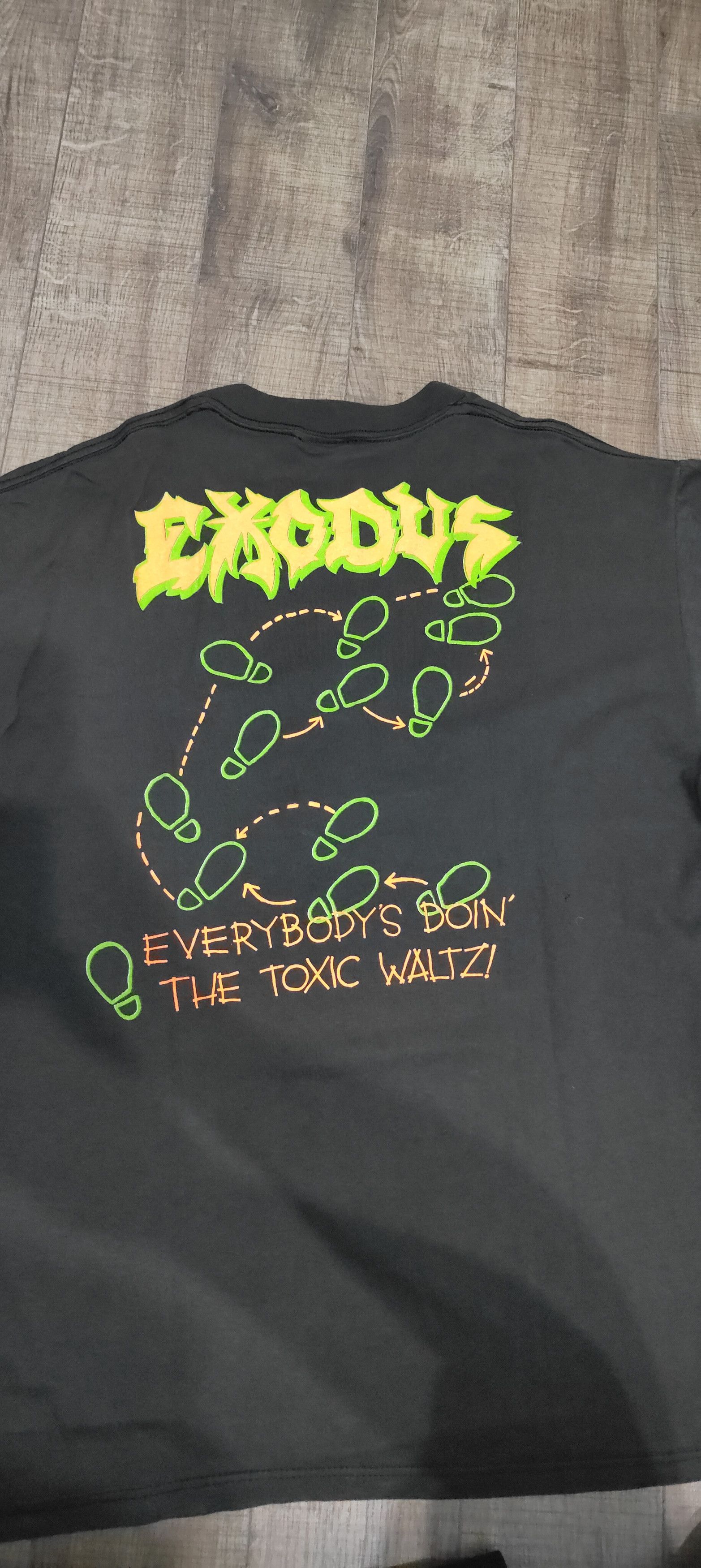 Vintage Exodus waltz it up 1989 Size US XL / EU 56 / 4 - 5 Thumbnail
