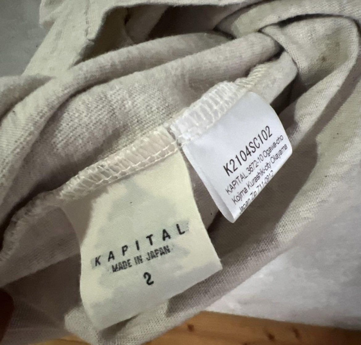 Japanese Brand × Kapital Kapital T-shirt Size US S / EU 44-46 / 1 - 5 Thumbnail
