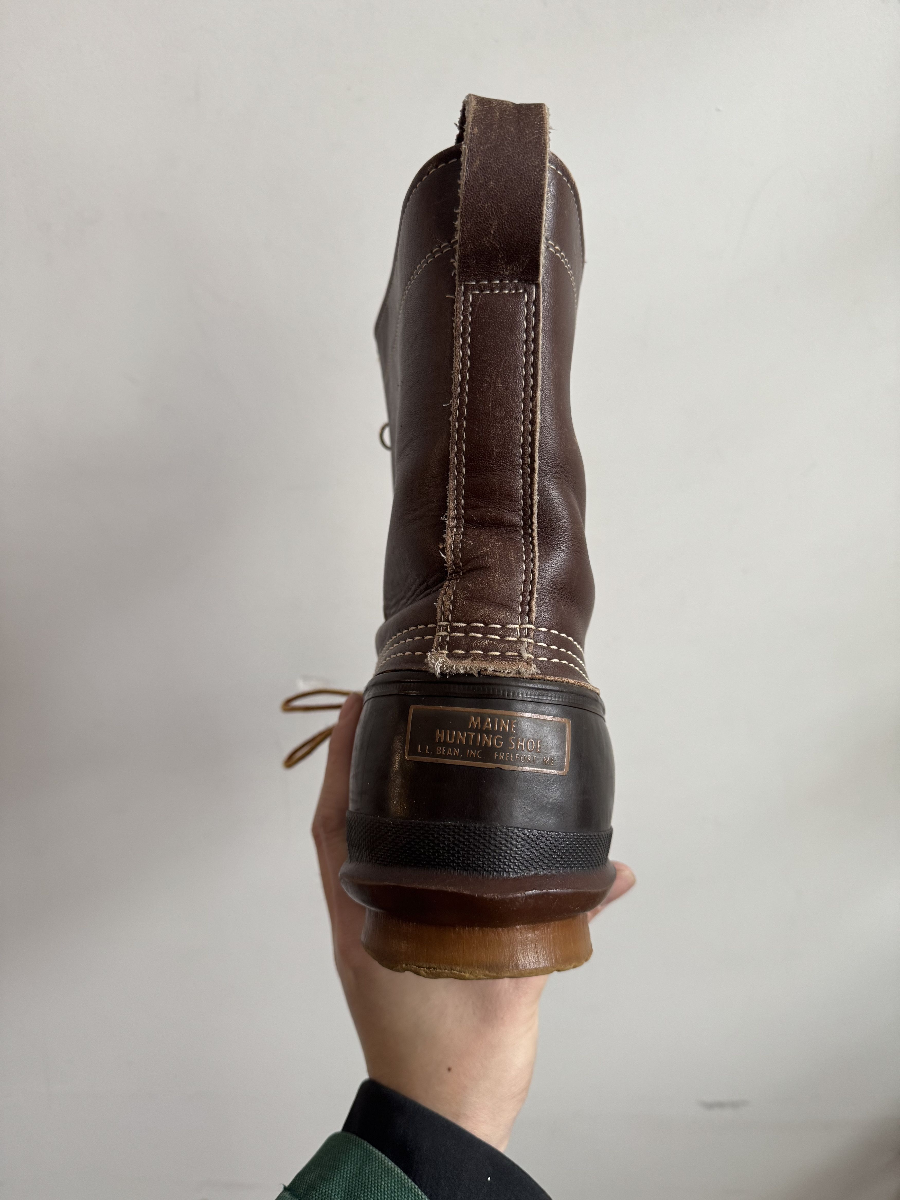 L.L. Bean 80s LL Bean Duck Boots Size 9 fits 10.5 Size US 9 / EU 42 - 4 Thumbnail