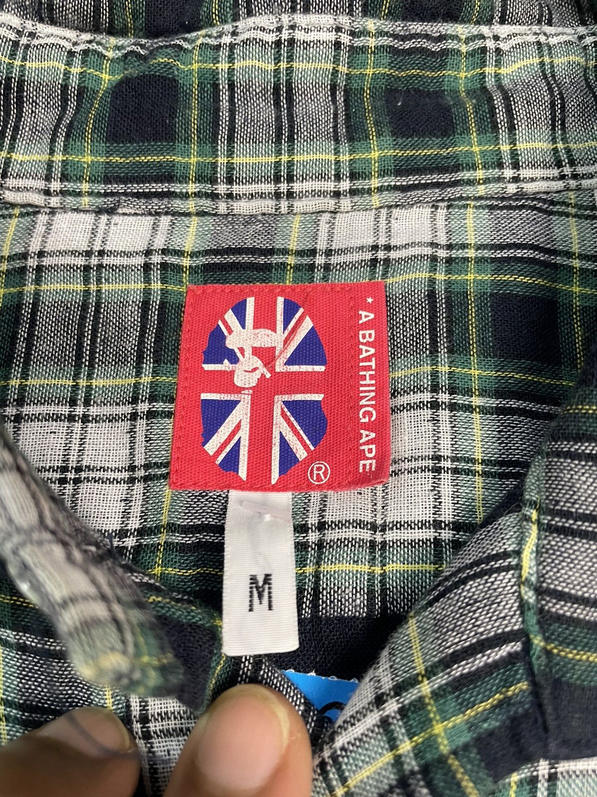 Bape Bape Plaid Shirts Size US M / EU 48-50 / 2 - 5 Thumbnail