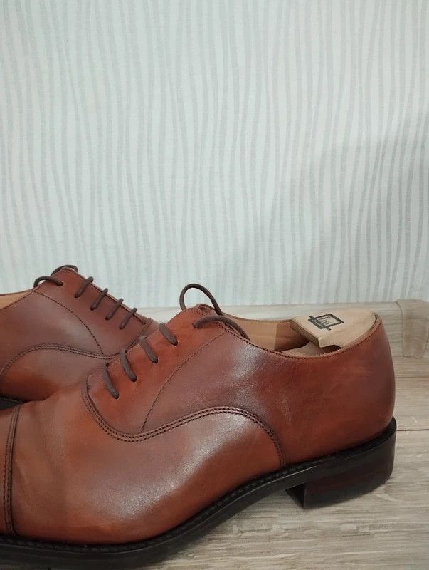 Loake Loake Archway Mahogany Oxford shoes size 9 43 Size US 10 / EU 43 - 2 Thumbnail