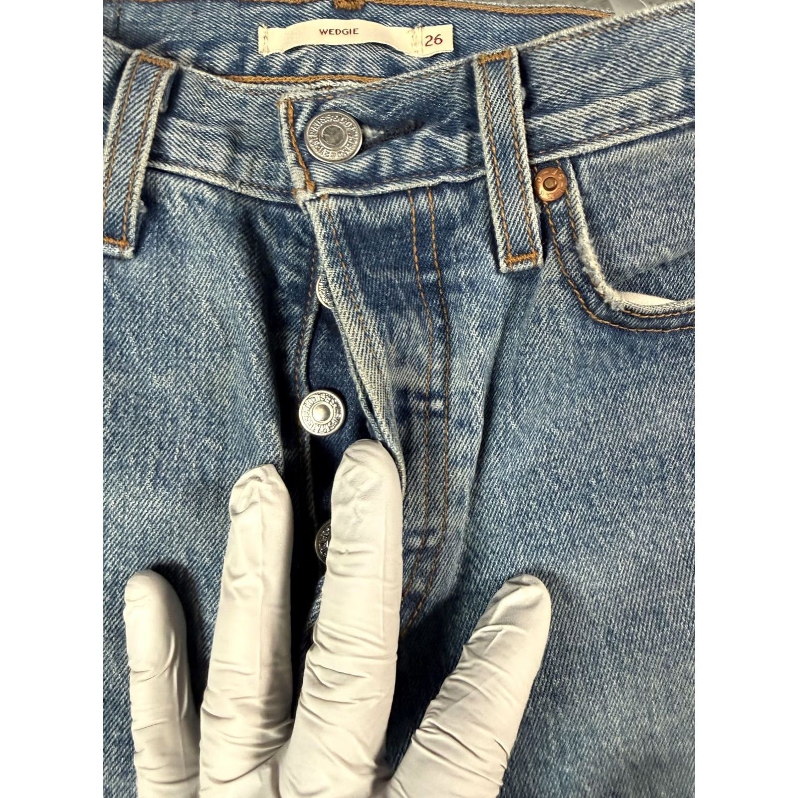 Levi's VINTAGE? No. Size 26" / US 2 / IT 38 - 3 Thumbnail