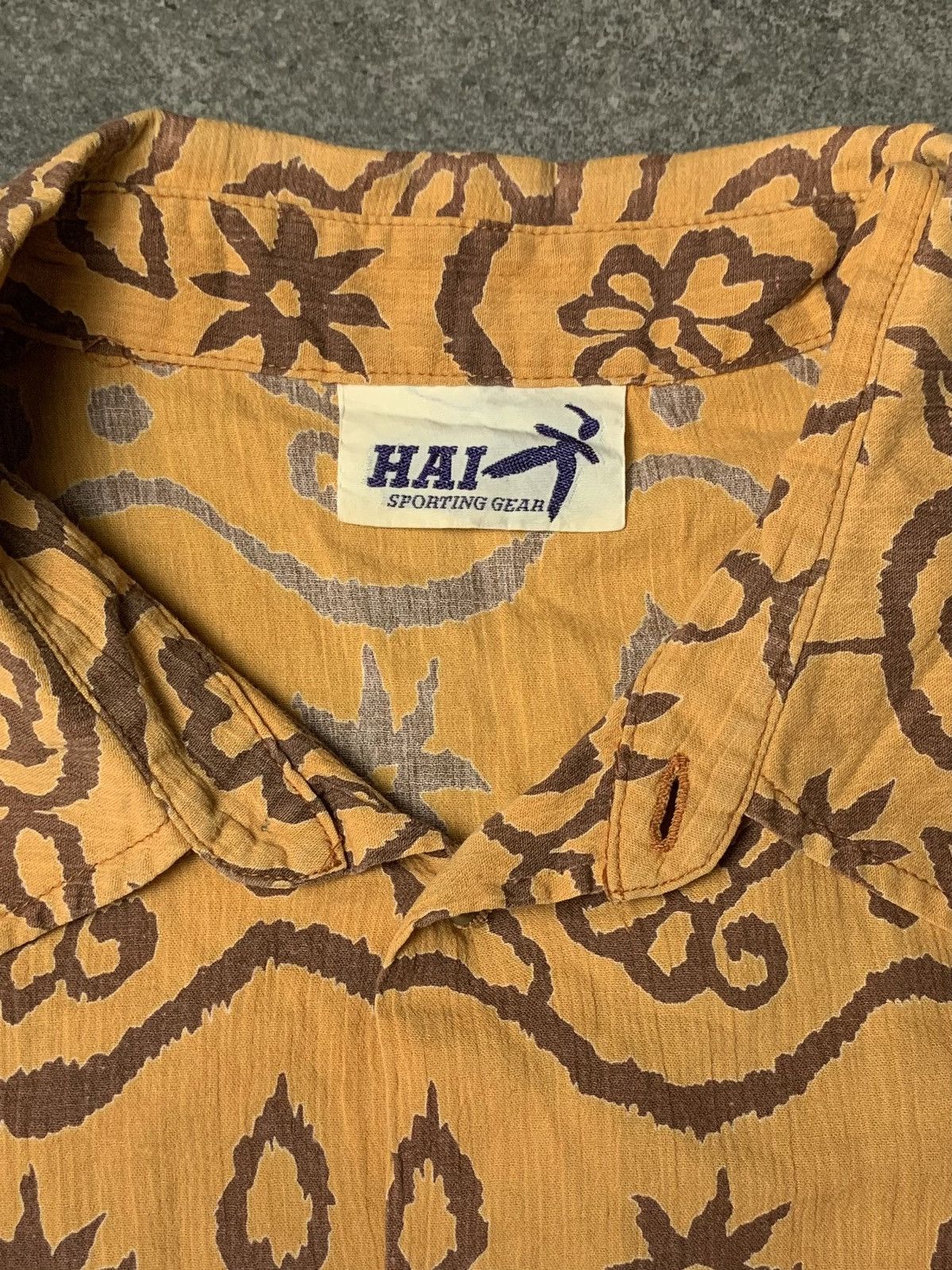 Hai Sporting Gear 1990s Hai Sporting Gear Pattern Shirt Size US S / EU 44-46 / 1 - 3 Thumbnail