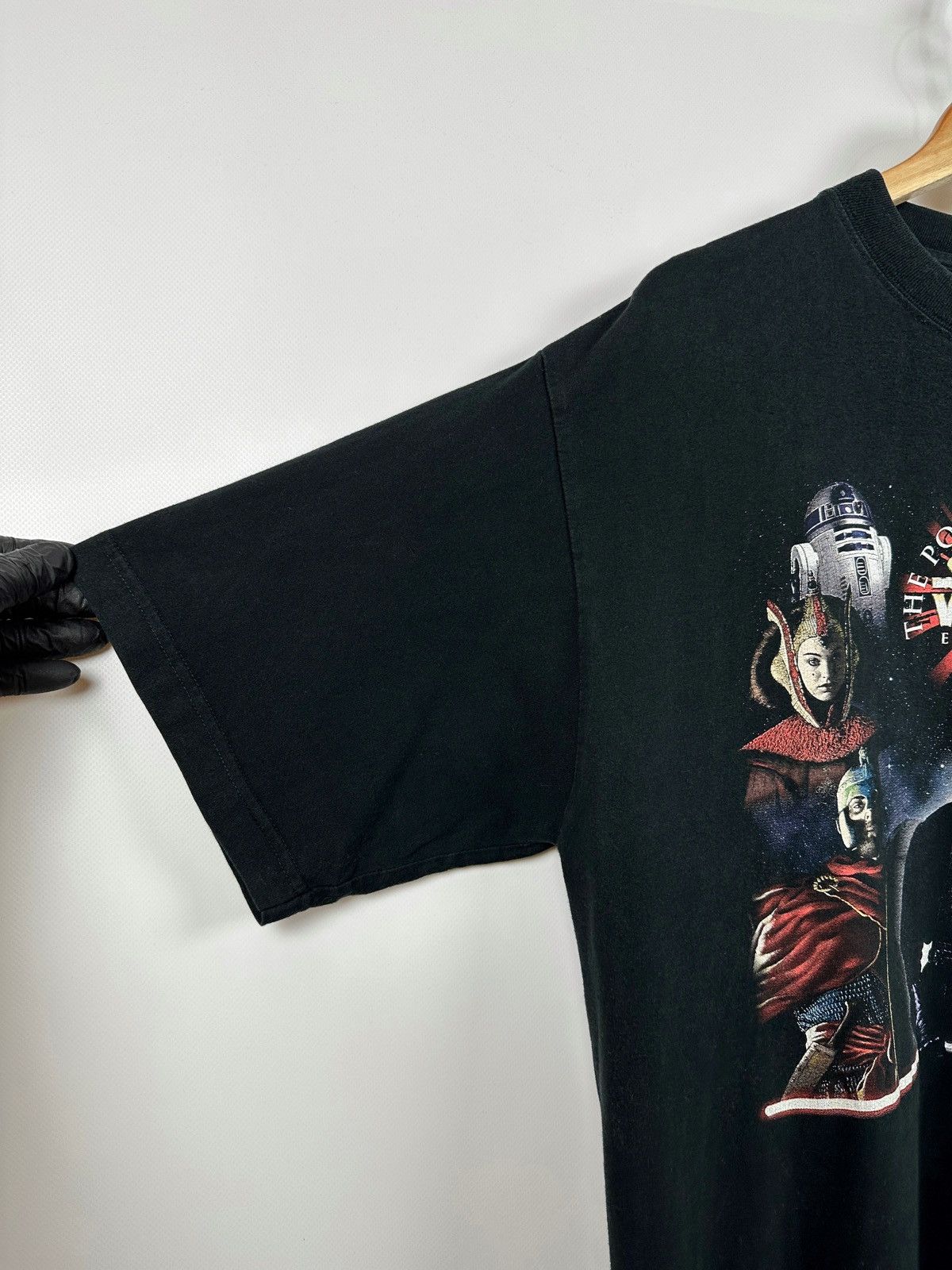 Star Wars 1999 Vintage Star Wars Episode 1 Power Of Myth Tour T-Shirt Size US XL / EU 56 / 4 - 9 Thumbnail