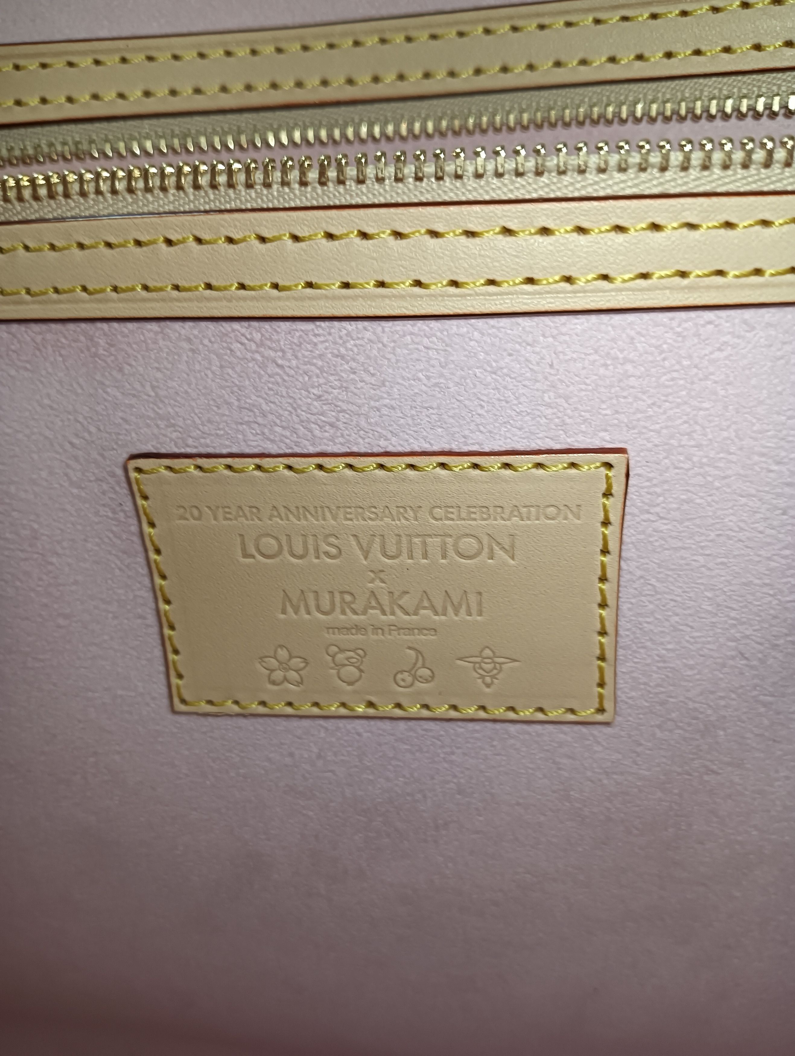 Louis Vuitton × Takashi Murakami Cherry Blossom Keepall Bandouliere 45 Size ONE SIZE - 9 Thumbnail