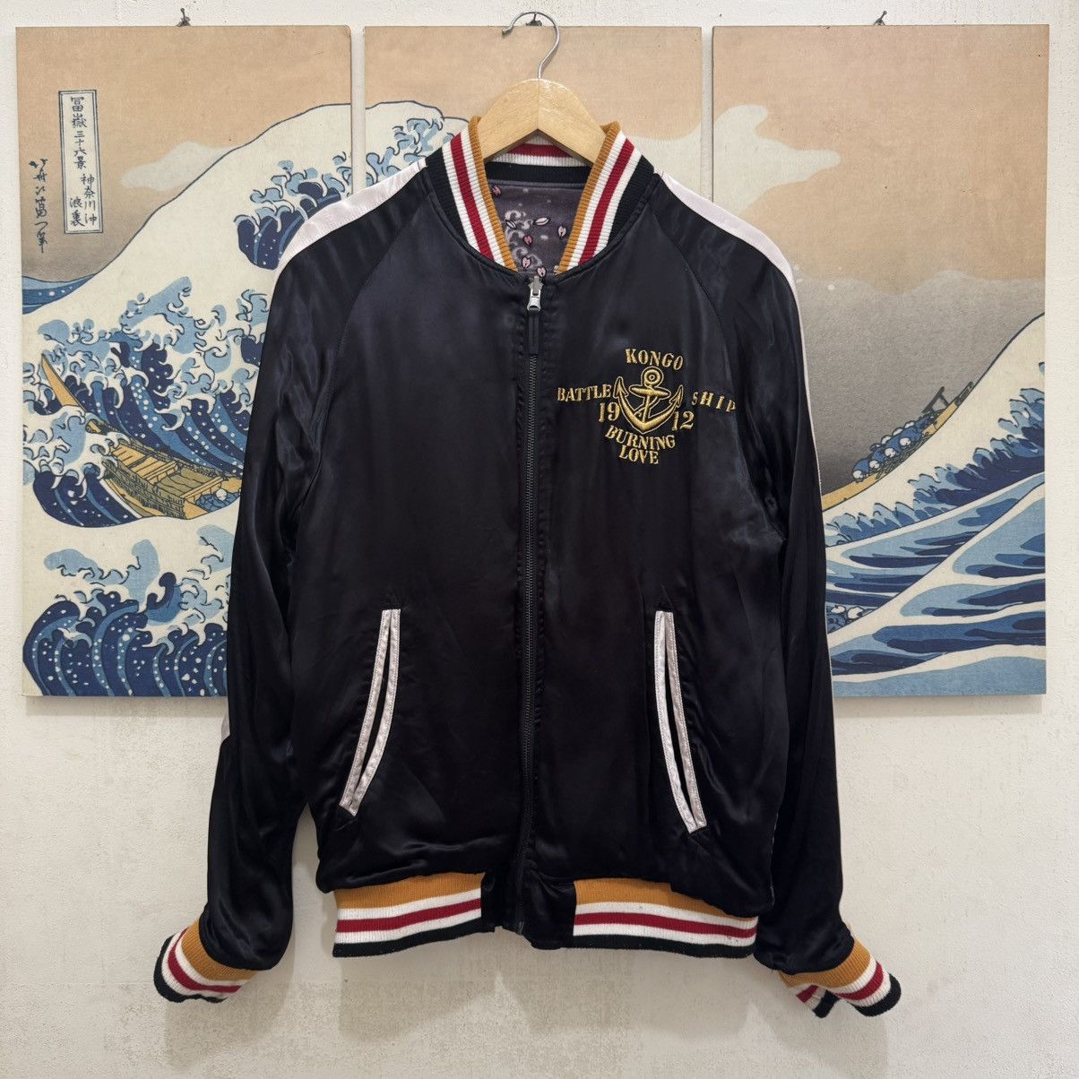 Anime × Japanese Brand Kantai collection Sukajan x souvenir jacket Size US L / EU 52-54 / 3 - 4 Thumbnail