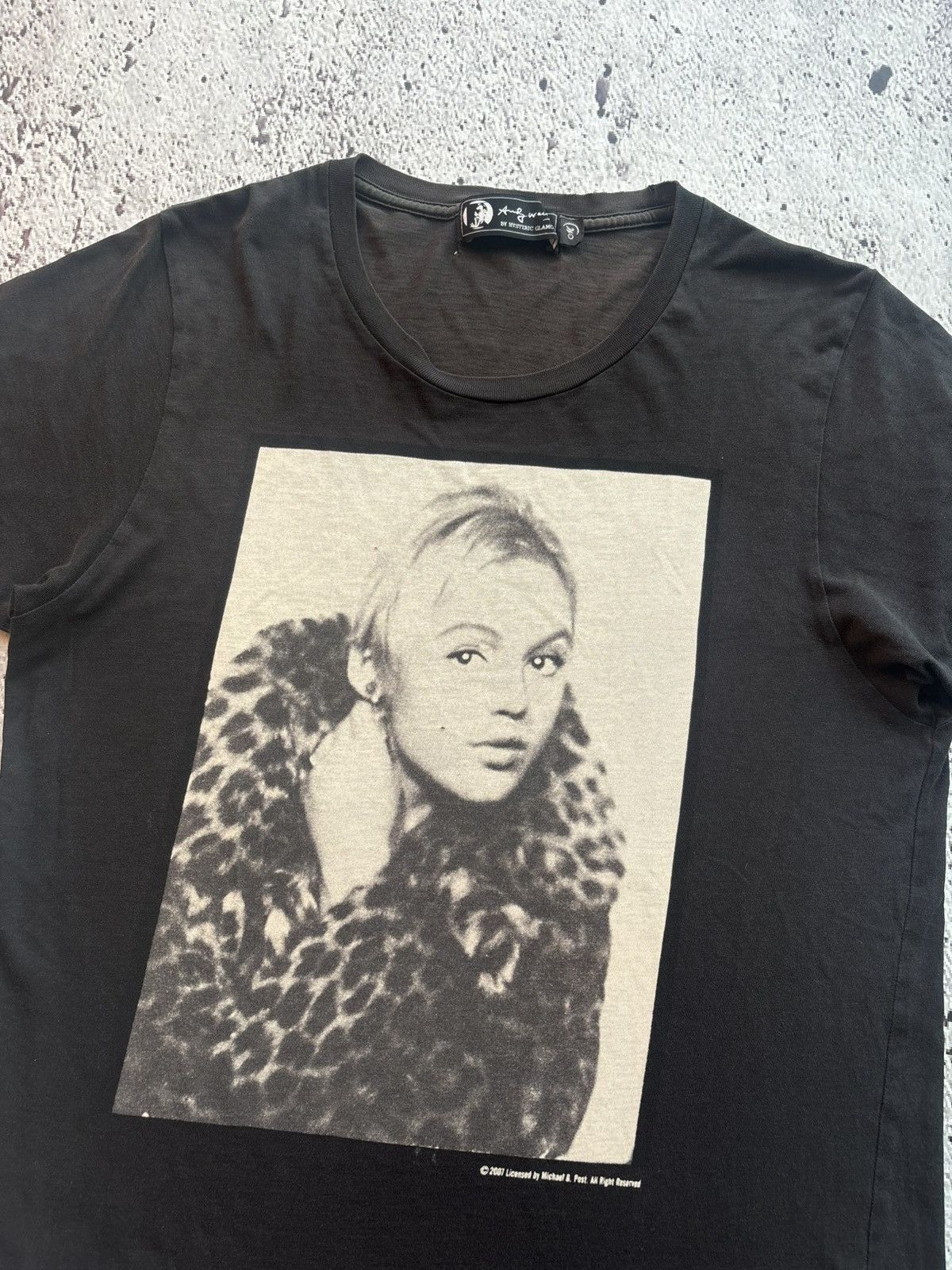 Hysteric Glamour Hysteric Glamour Andy Warhol Phototee Tshirt Size US M / EU 48-50 / 2 - 3 Thumbnail