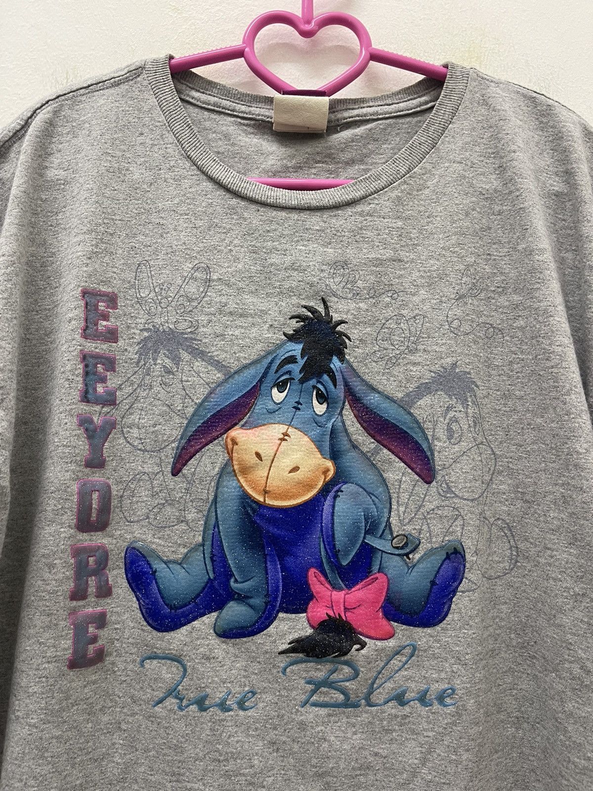 Cartoon Network Rare Vintage EEYORE Pure Blue POOH Disney Tee Size US L / EU 52-54 / 3 - 2 Thumbnail