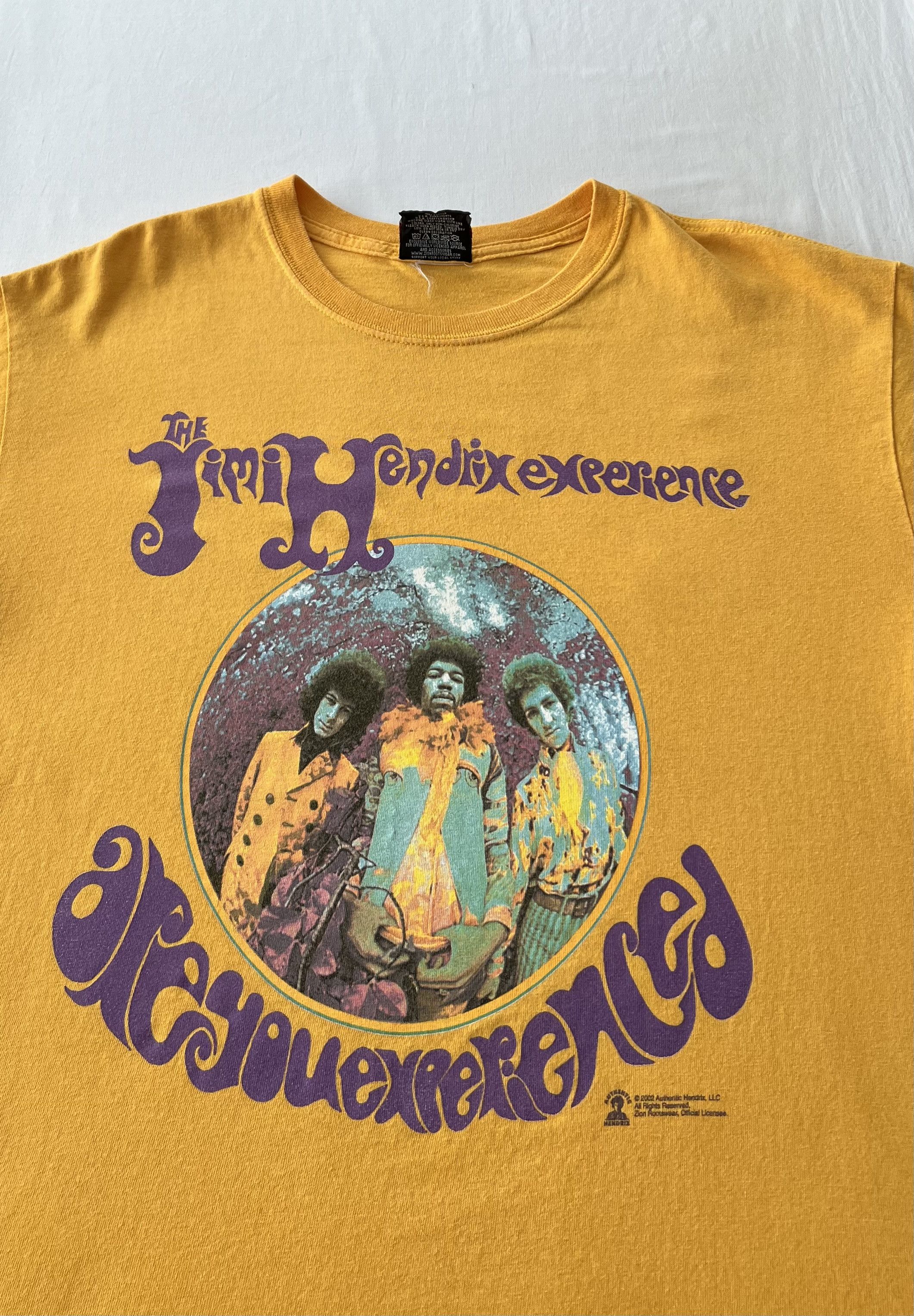 Band Tees Vintage 2002 Jimi Hendrix Experience Are You Experienced Tee Size US L / EU 52-54 / 3 - 3 Thumbnail