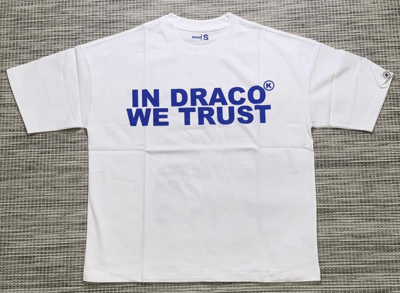 Kixkz White/Blue In Draco We Trust Tee