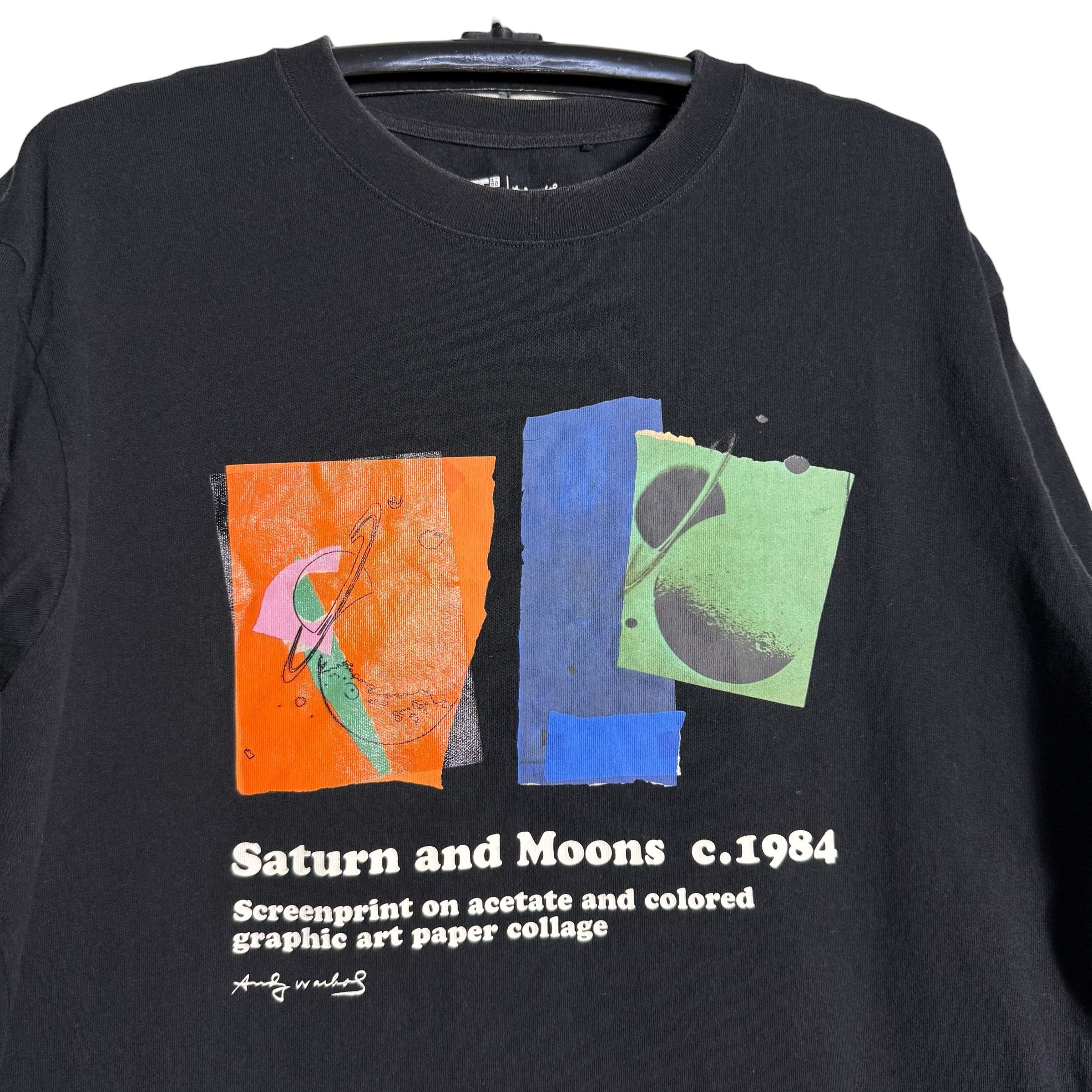 Andy Warhol × Uniqlo 🔥RARE🔥Uniqlo UT x Andy Warhol 'Saturn & Moons' T-shirt Size US L / EU 52-54 / 3 - 2 Thumbnail