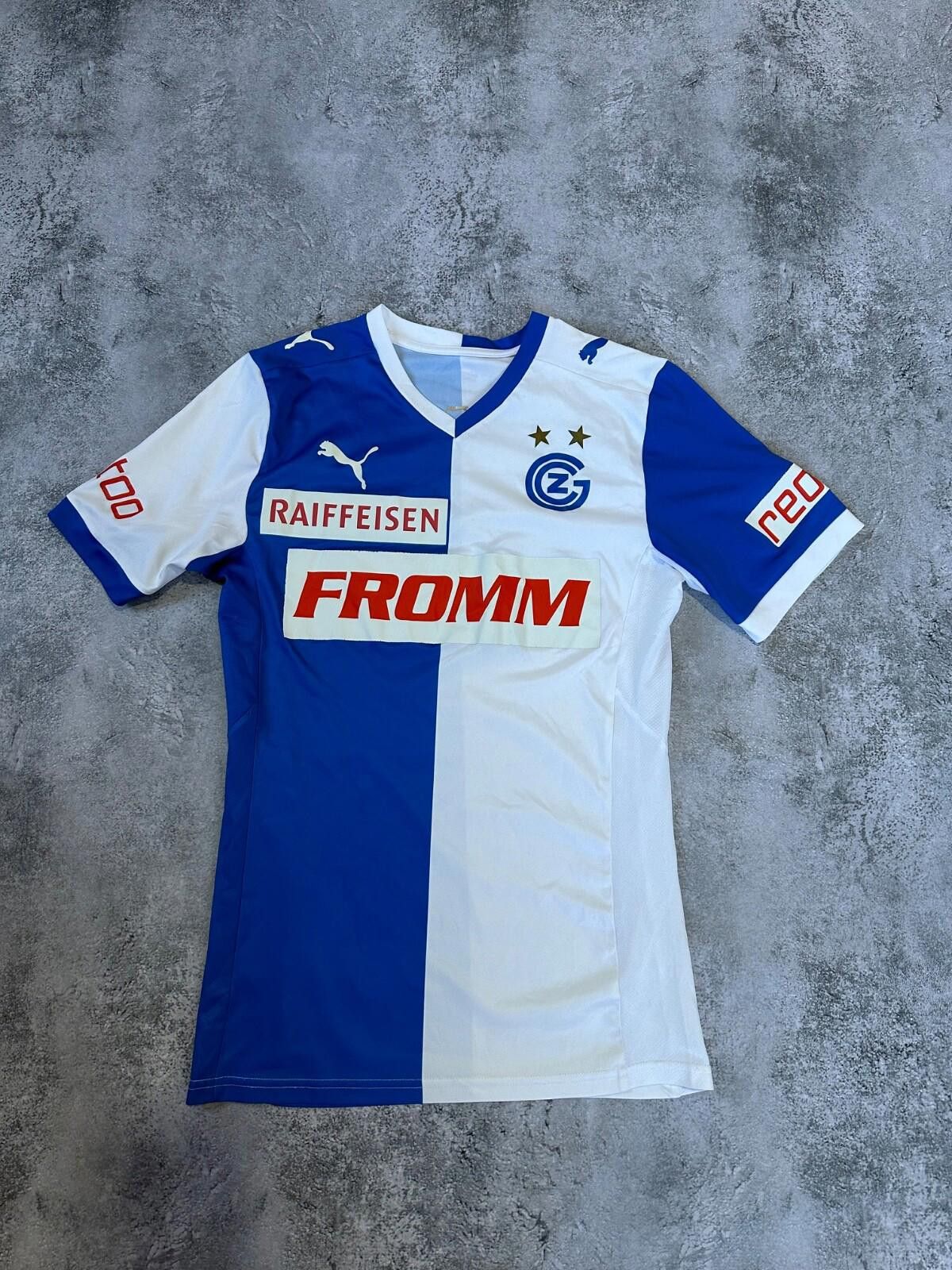 Puma Grasshopper Club Zurich 2014/15 Football Shirt Soccer Jersey Size US S / EU 44-46 / 1 - 1 Thumbnail