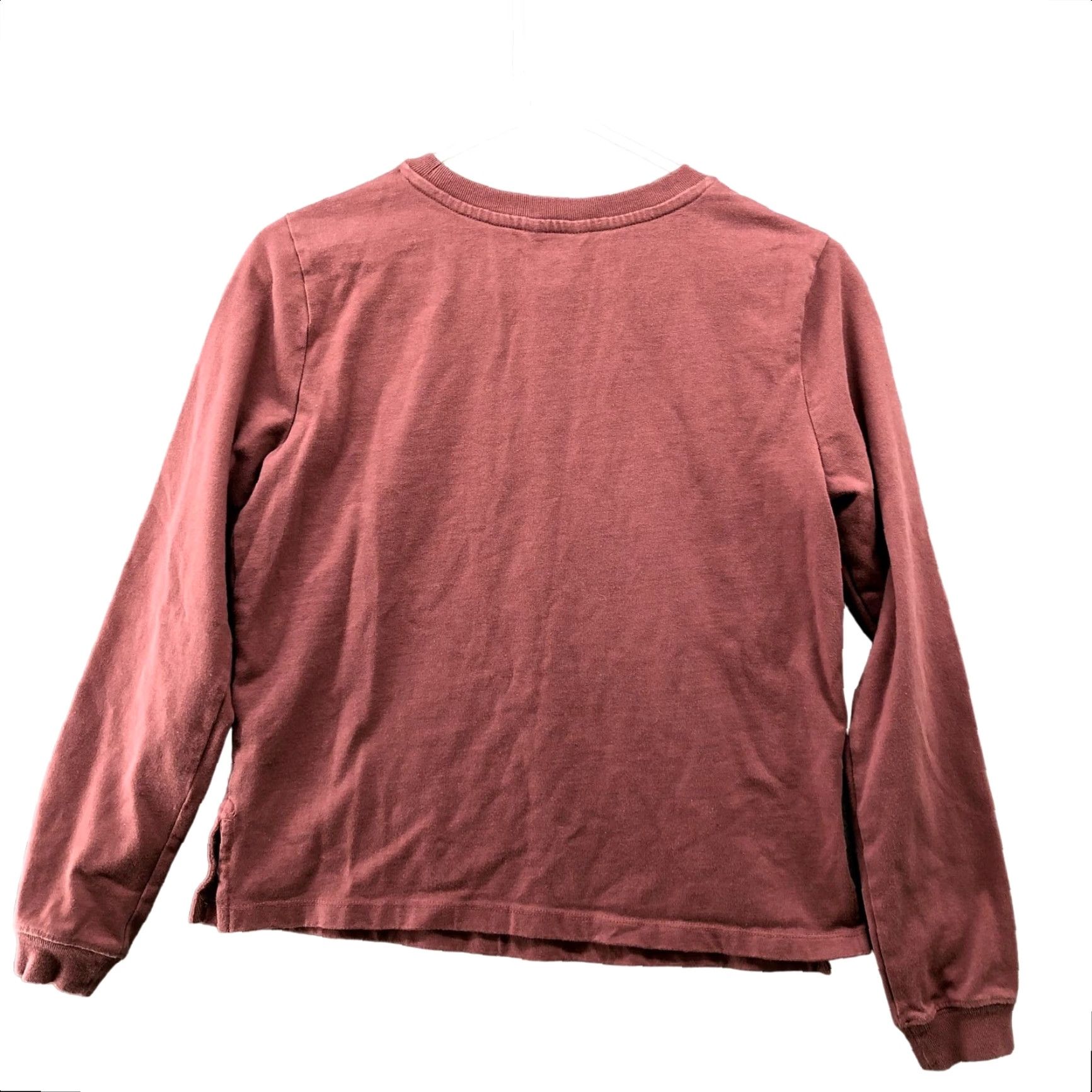 Roots VINTAGE Roots Canada Long Sleeve T-Shirt Womens XS Pink Crewneck Cotton Casual Size XS / US 0-2 / IT 36-38 - 2 Thumbnail