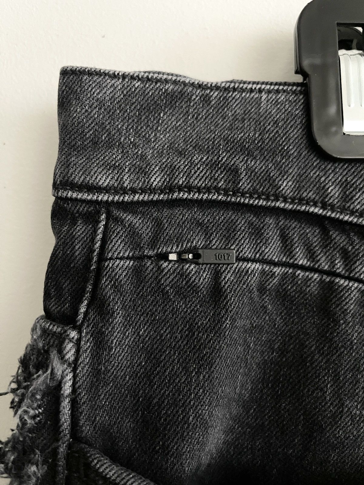 1017 ALYX 9SM 1017 Alyx 9sm X Blackmeans Distressed Flare Denim Jeans Size US 34 / EU 50 - 7 Thumbnail