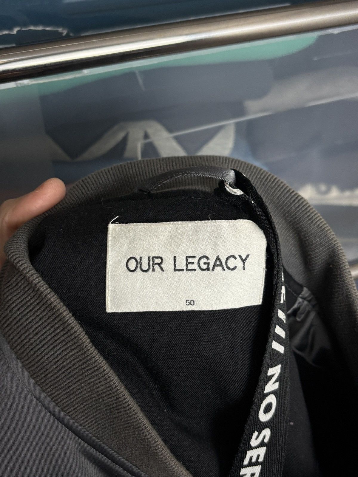 Our Legacy Our Legacy Steel Boxy Bomber Jacket Size US M / EU 48-50 / 2 - 10 Thumbnail