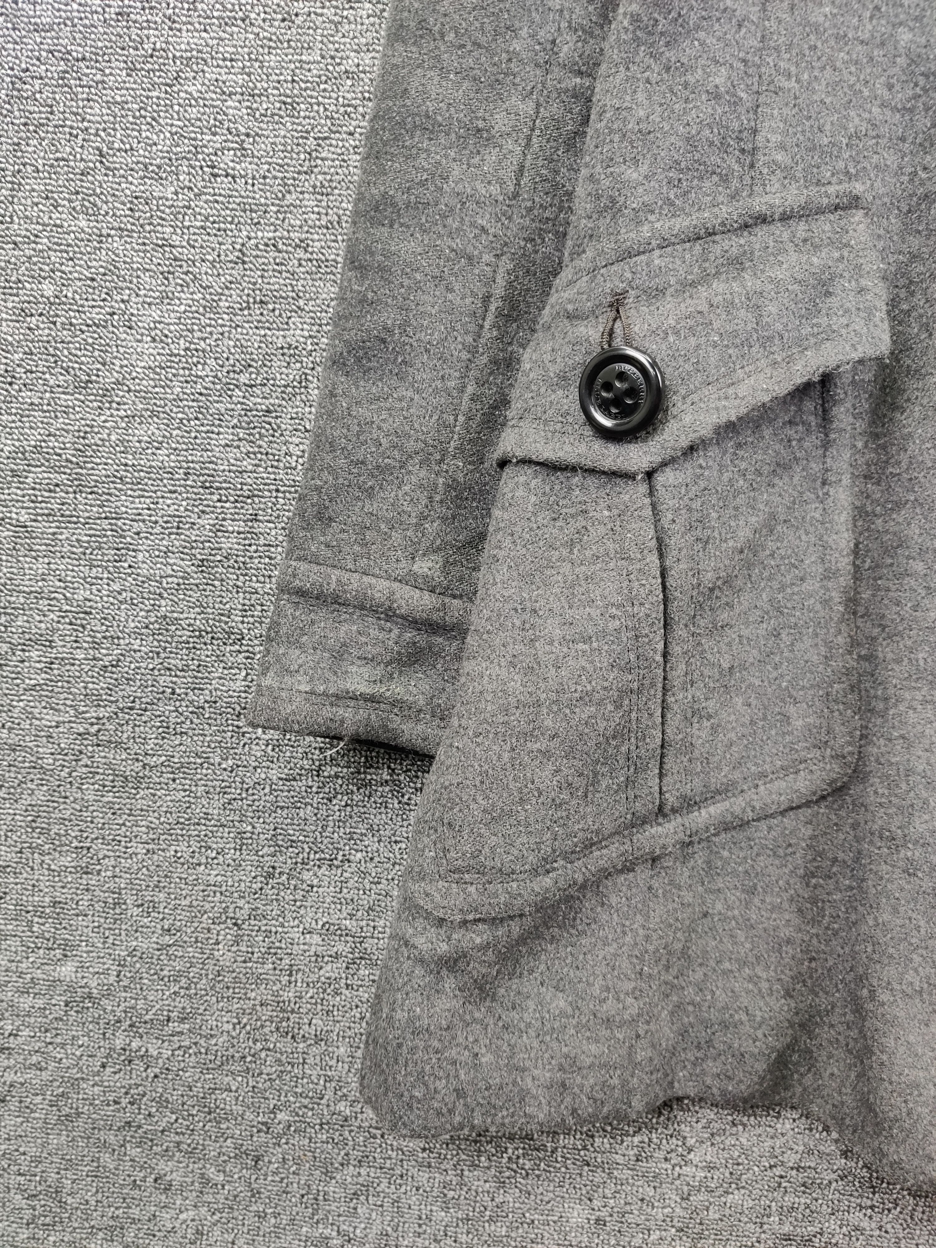 Burberry Burberry London Blue Label Brit Single Breasted Wool Coat Size S / US 4 / IT 40 - 4 Thumbnail